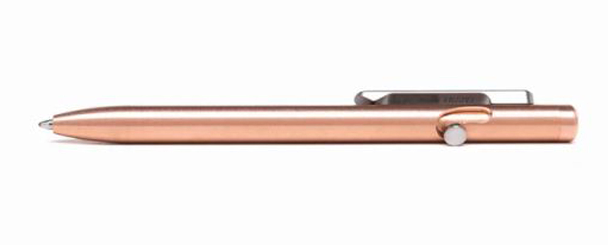 Tactile Turn Slim Bolt Action Pen Short - Copper