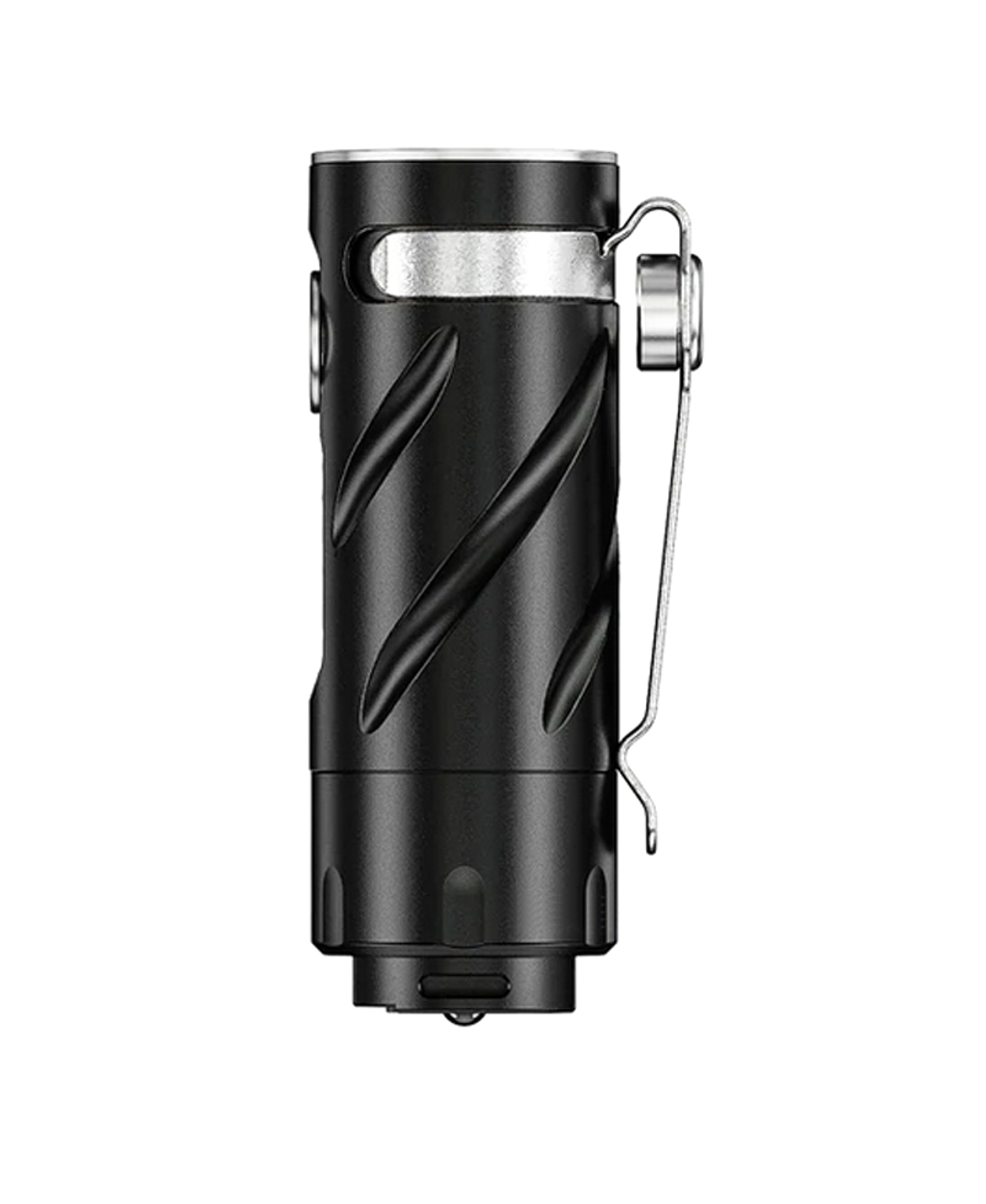 Rovyvon S3 Black Rechargeable Compact Flashlight Aluminum 1800