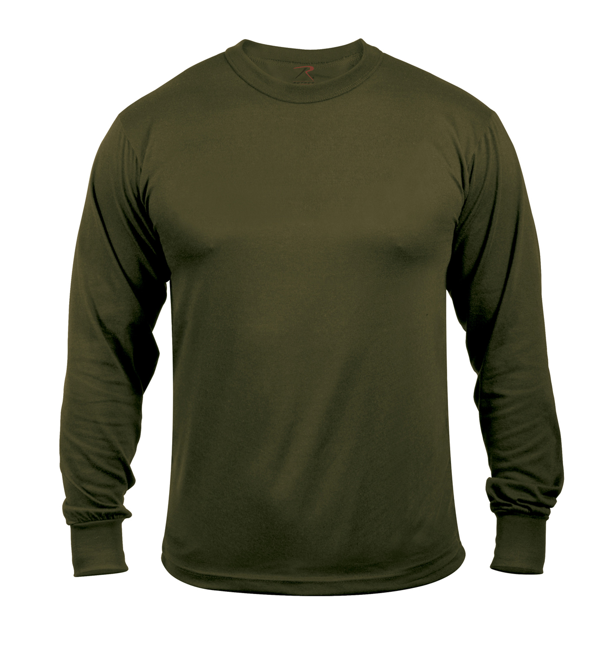 Rothco Moisture Wicking Long Sleeve T-Shirt - Olive Drab