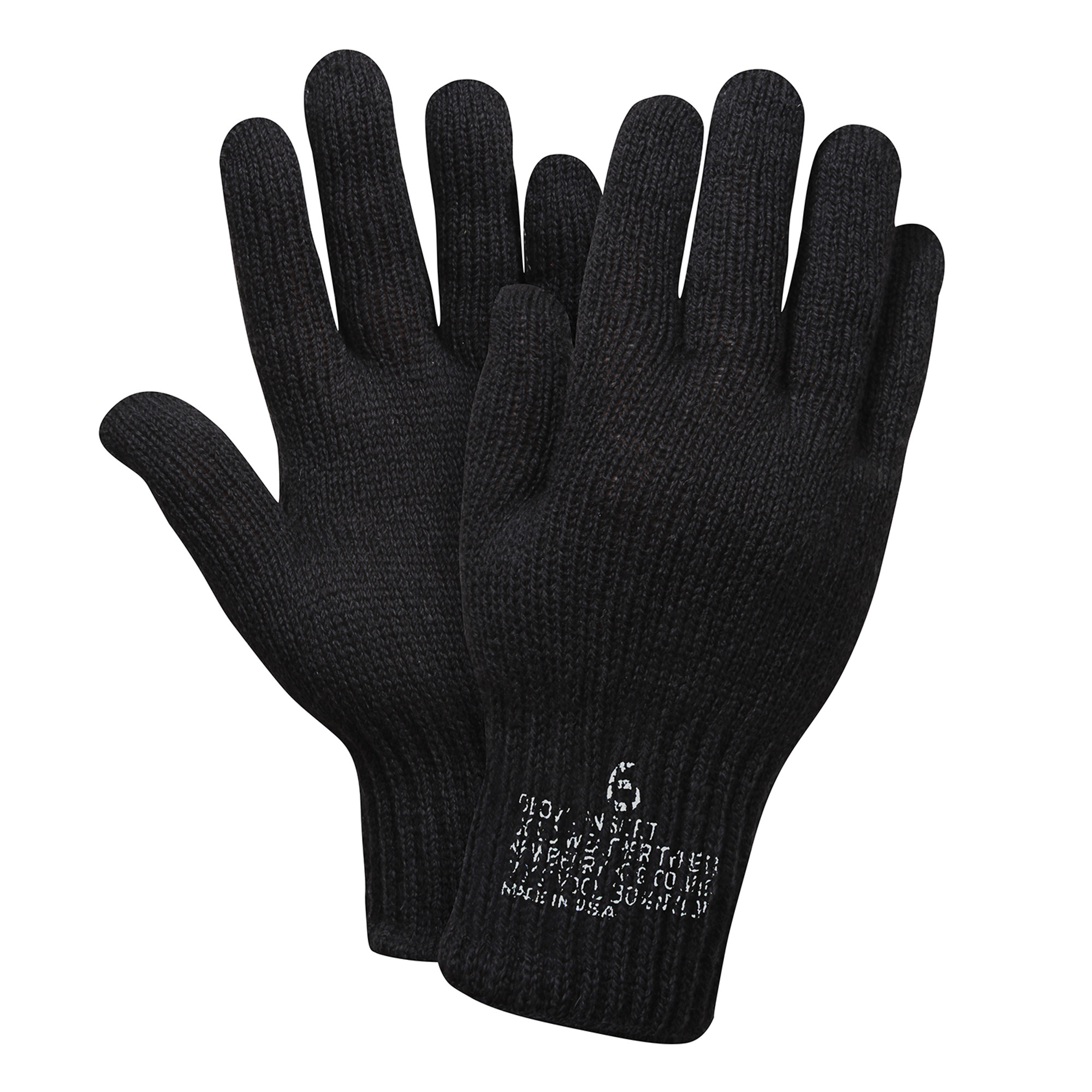Rothco G.I. Glove Liners - Black