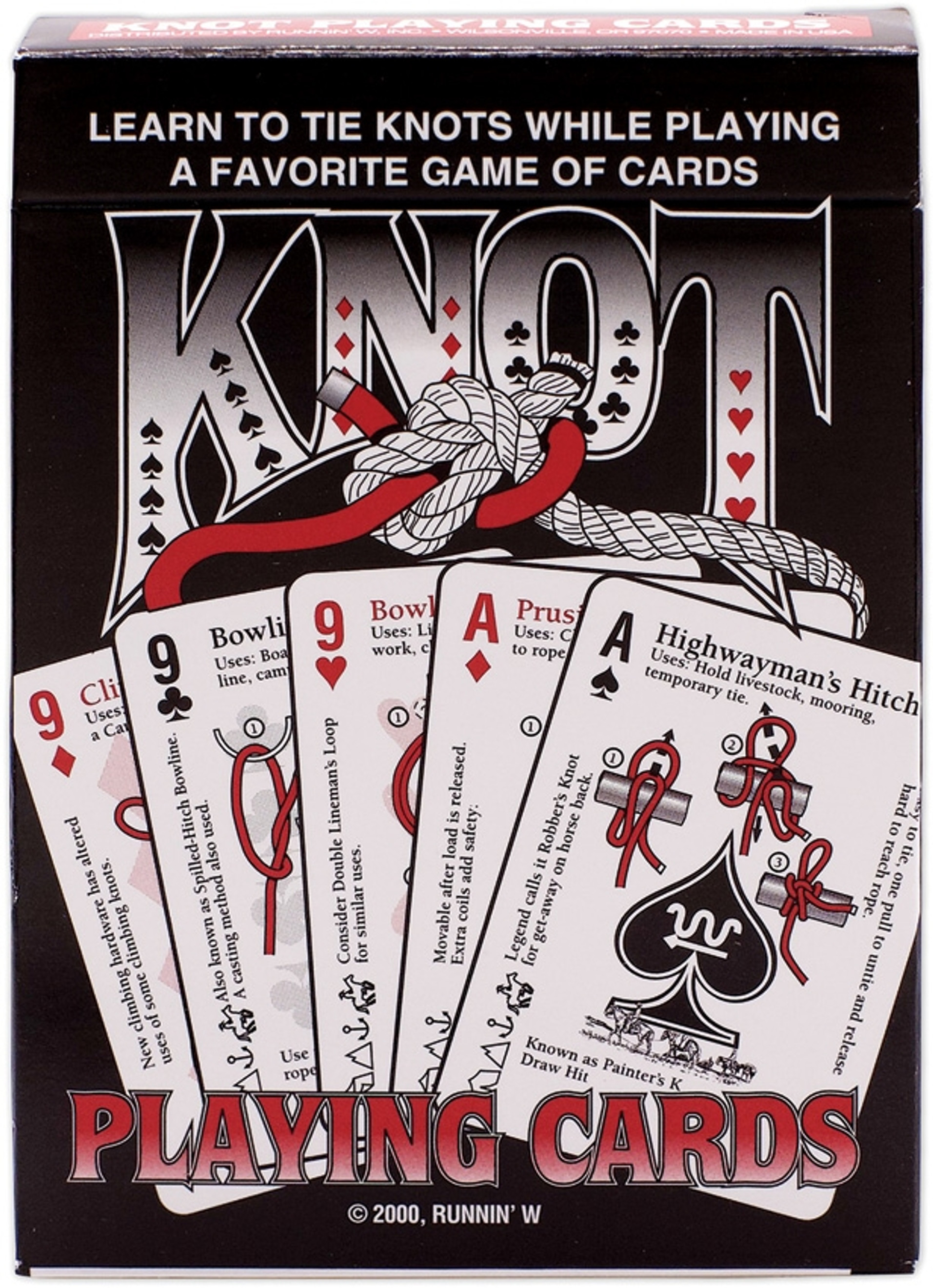 Knot Tying Playing Cards