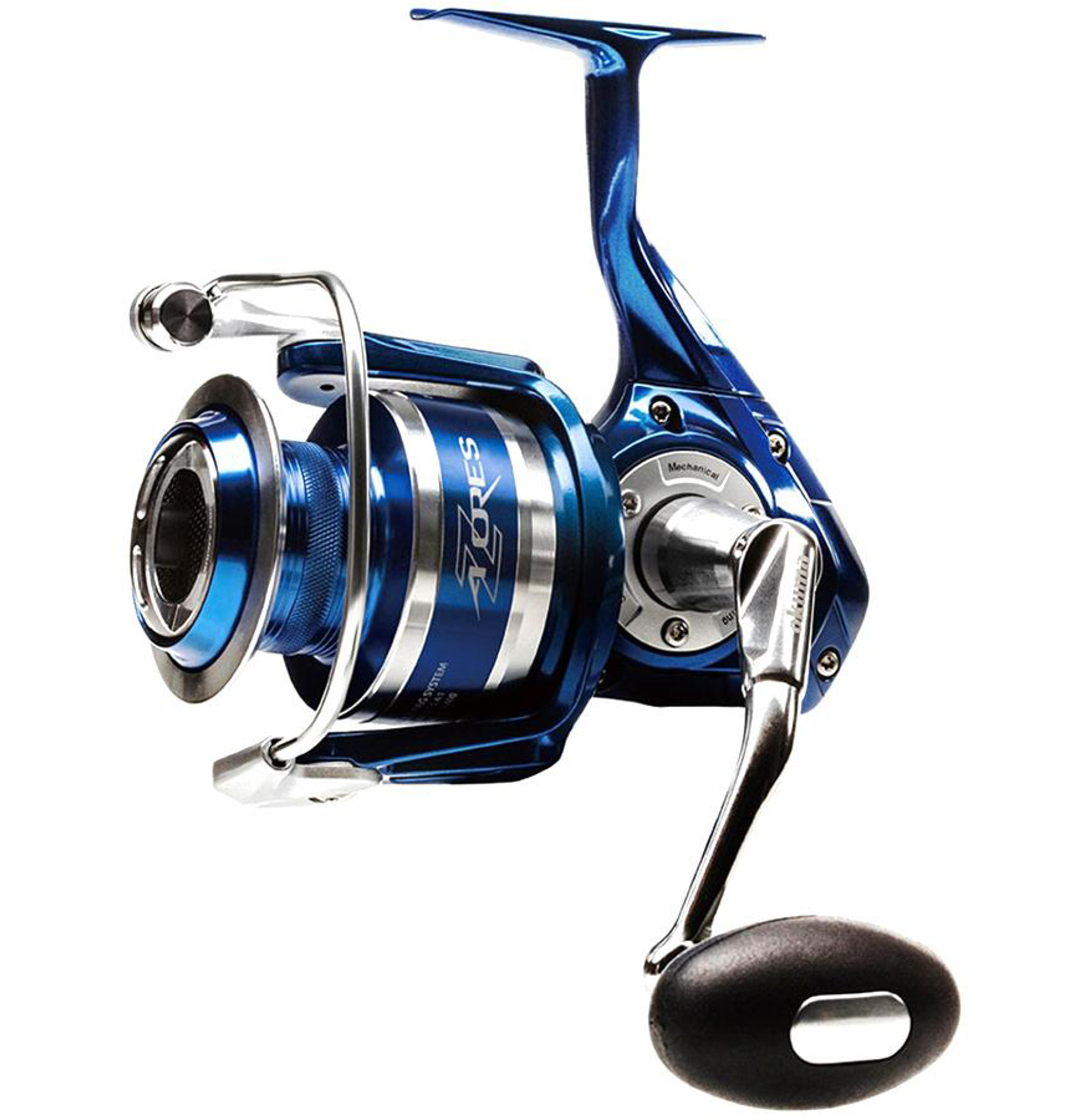 Okuma Fishing Azores Blue Spinning Reel (Model: Z-6000H) - Hero Outdoors