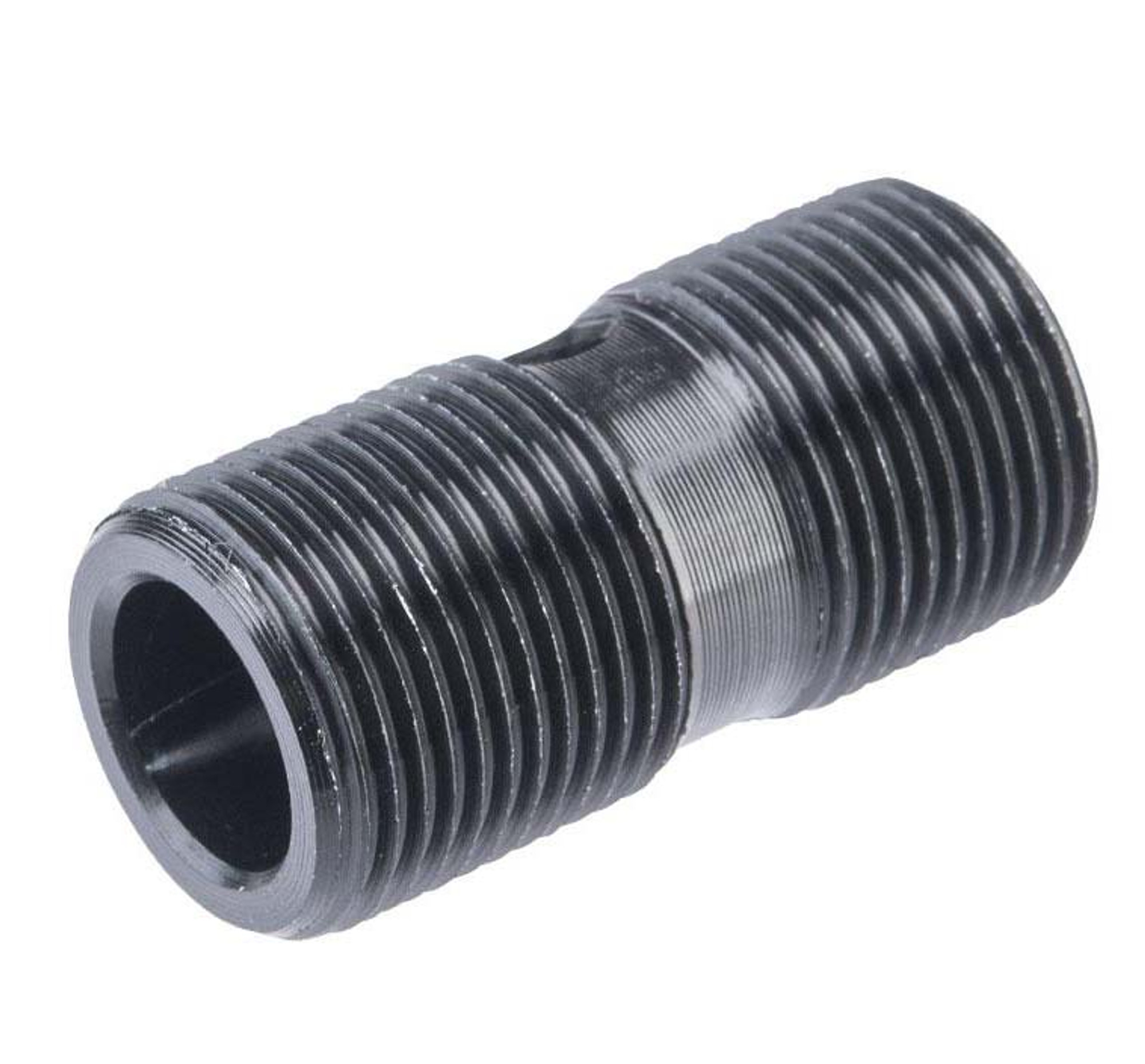 Cyma Aluminum Airsoft Thread Adapter for Internally Threaded Outer Barrels (Model: 14mm- to 14mm-)