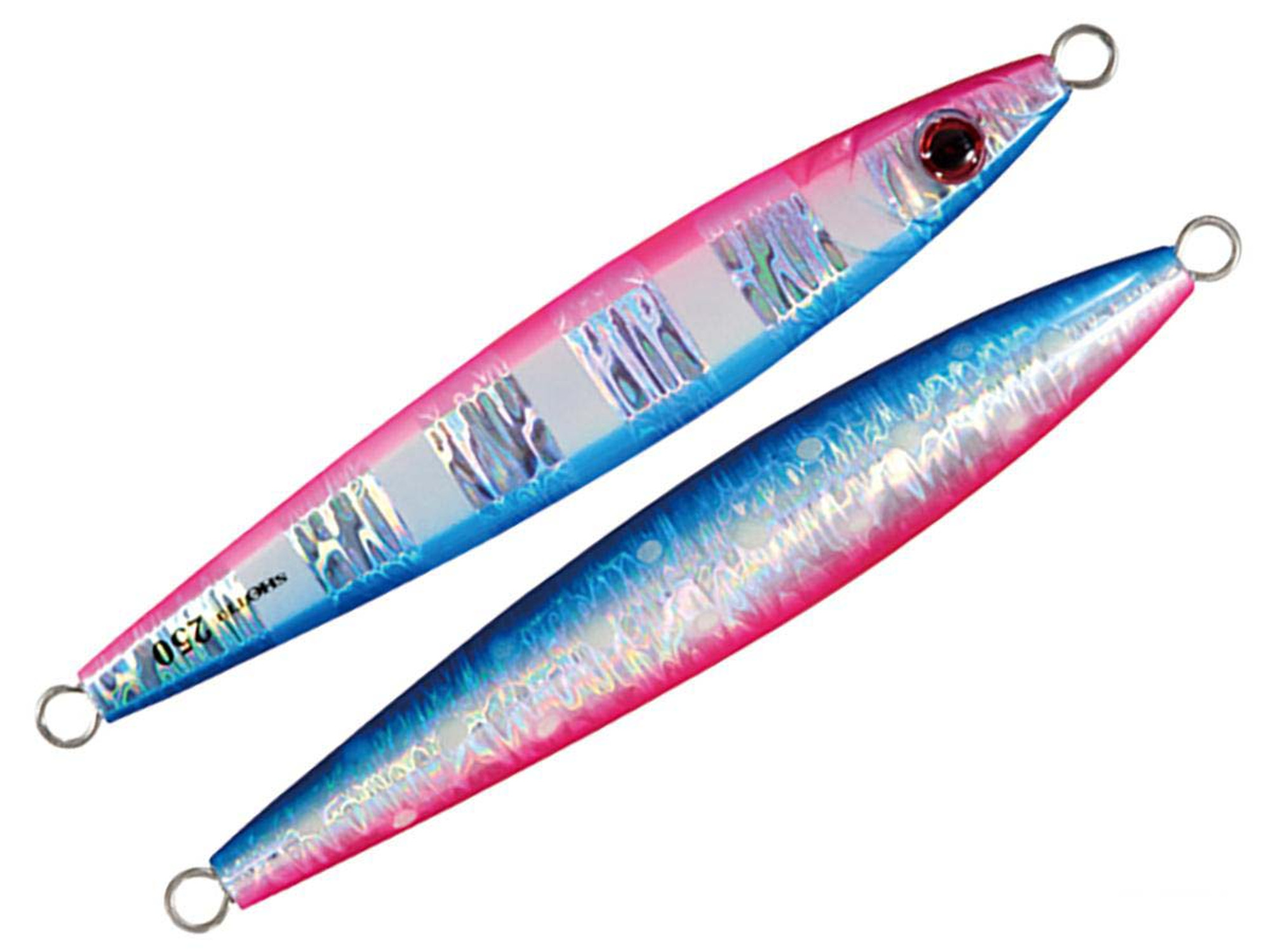 Shout! Fisherman's Tackle "Shotel" Fishing Jig (Color: Bulpin Zebra Glow Dot)