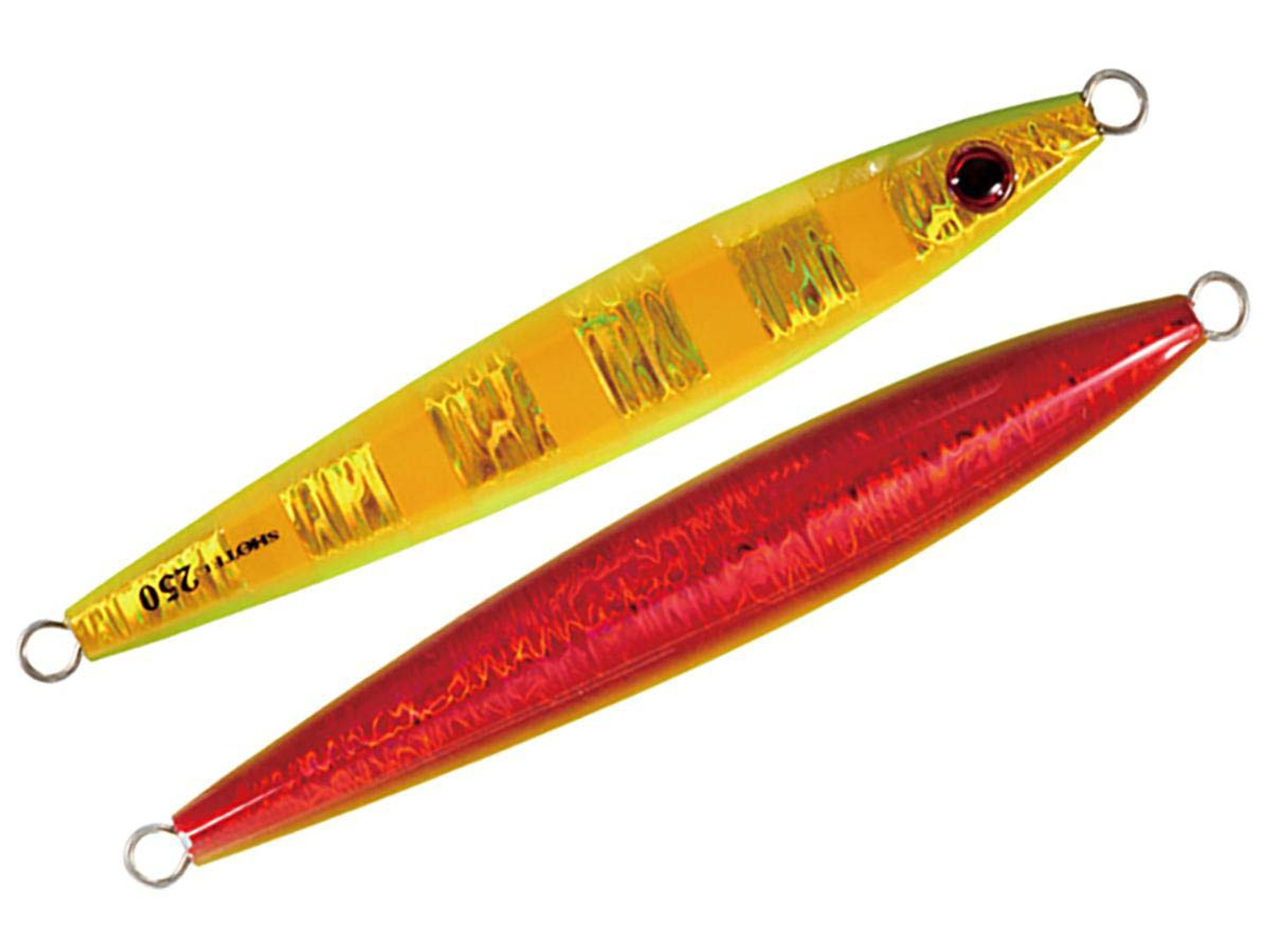 Shout! Fisherman's Tackle "Shotel" Fishing Jig (Color: Chart Zebra Red Berry)