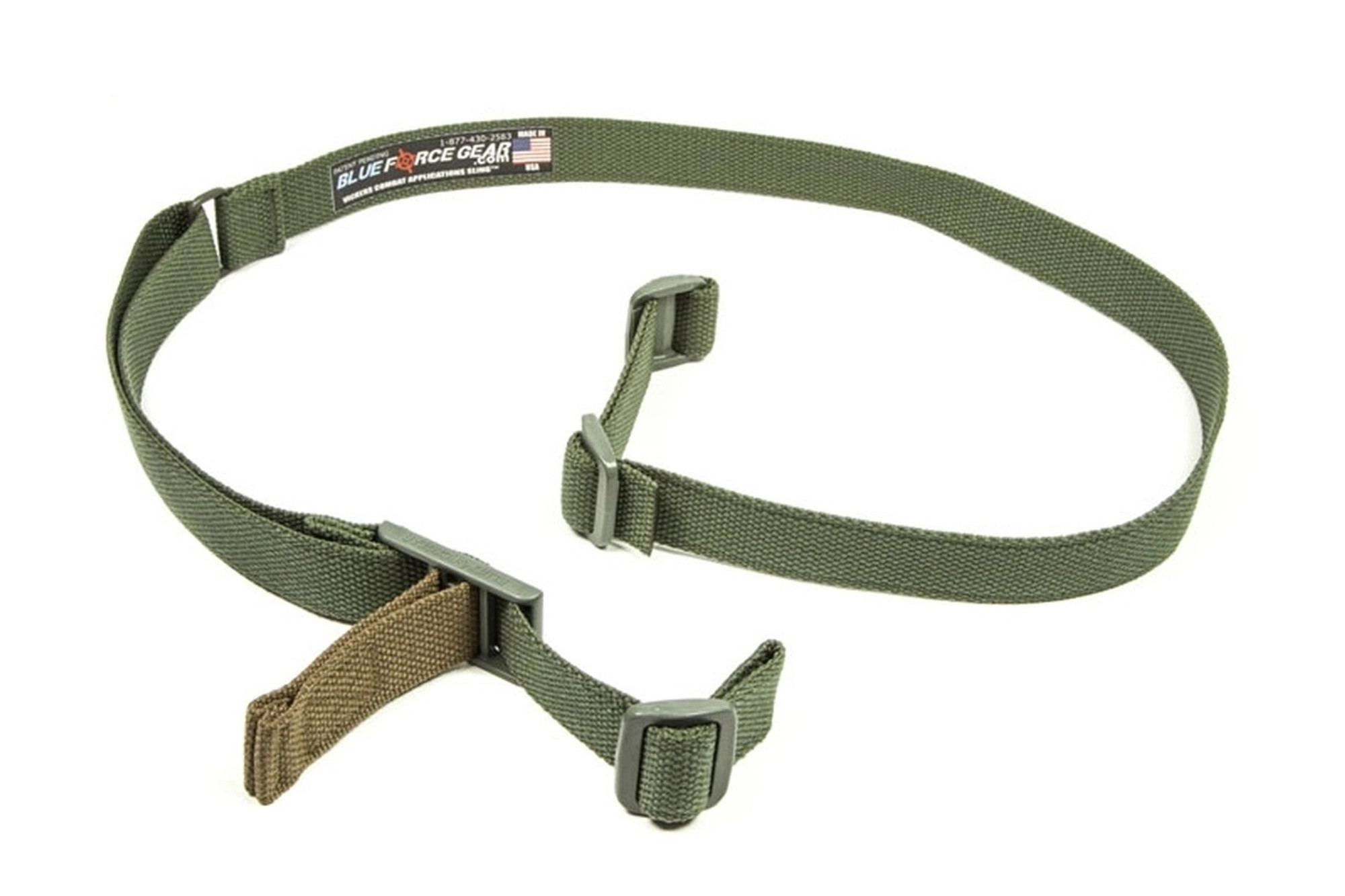 Blue Force Gear 2 Point Vickers Combat Applications Sling (Color: OD Green)