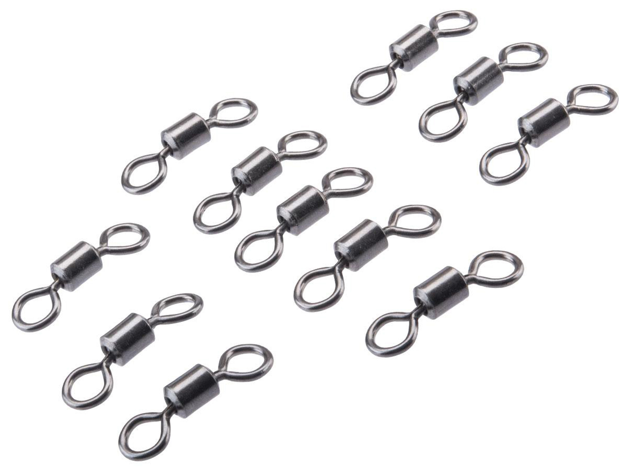 Battle Angler Stainless Steel Rolling Swivel (Size: 6/0 / 11 Pack)