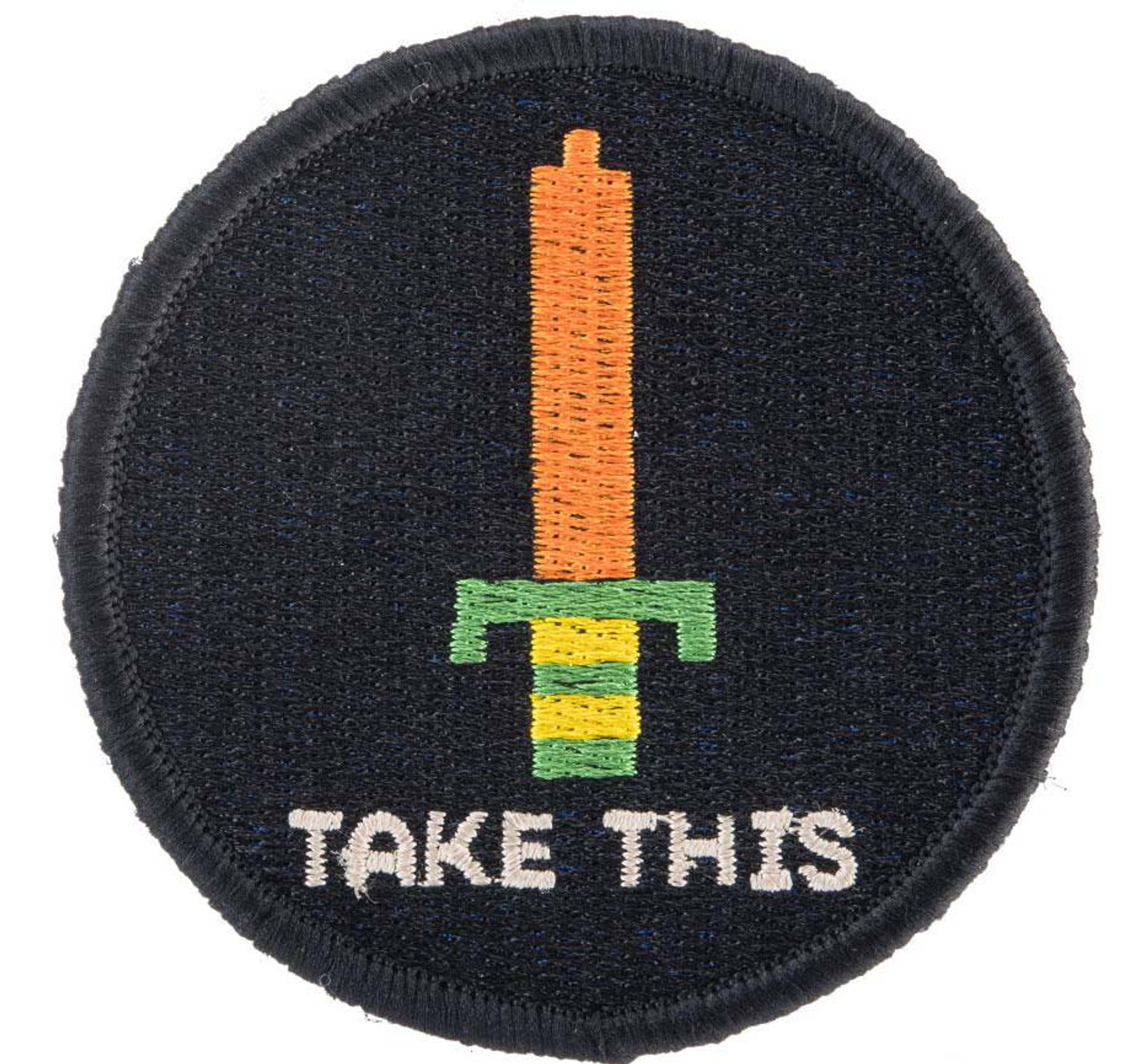 Aprilla Design "Take This" Embroidered Morale Patch