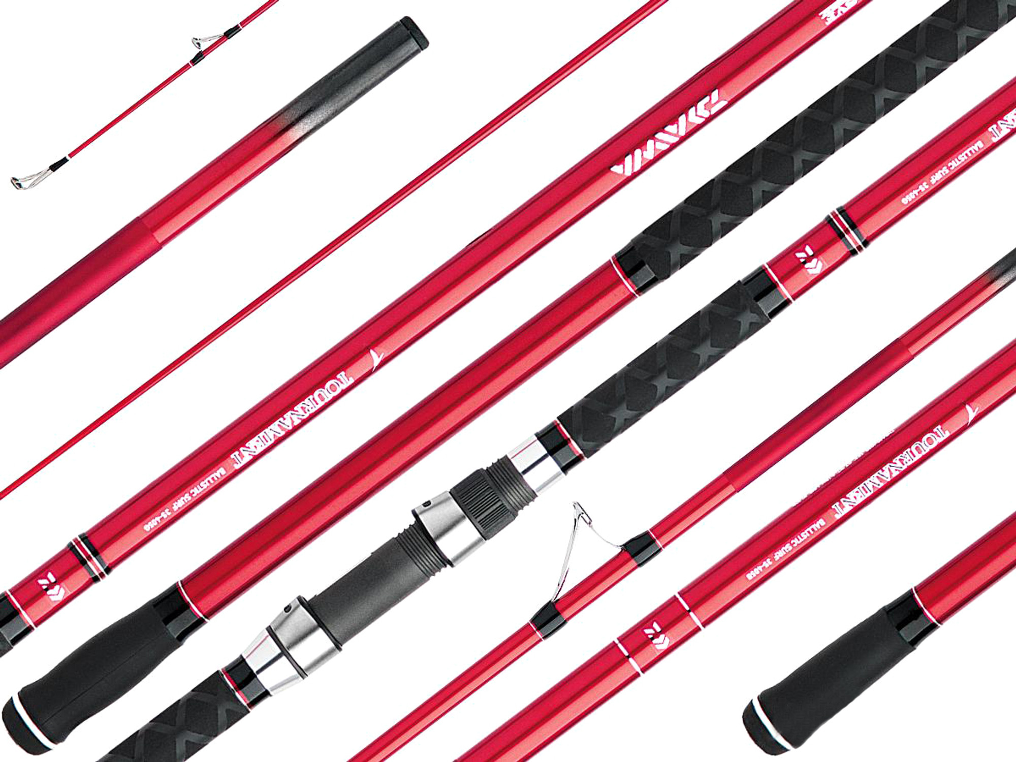 Daiwa Tournament Ballistic Surf Factory Assembled Fishing Rod (Model: 9ft / Medium-Light / F)