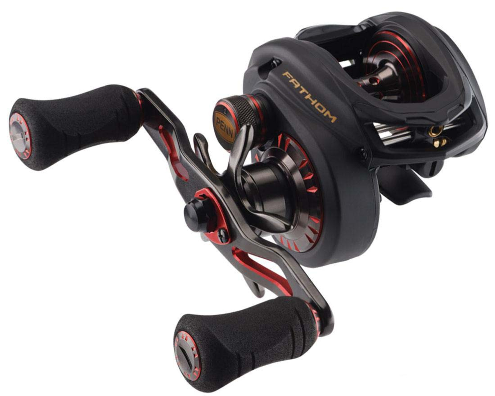 Penn Fathom Low Profile Baitcast Fishing Reel (Model: FTH200LPLH)