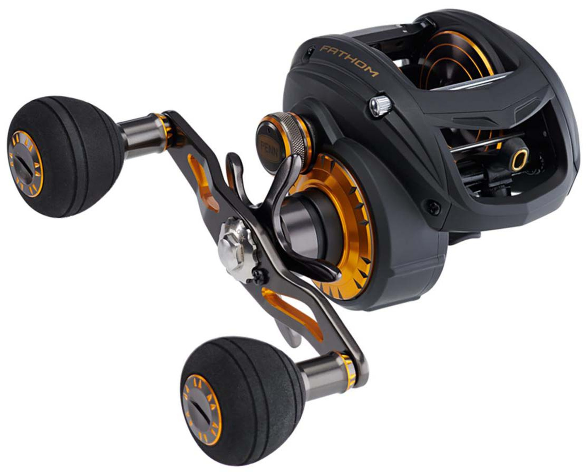 Penn Fathom Low Profile Baitcast Fishing Reel (Model: FTH400LP)