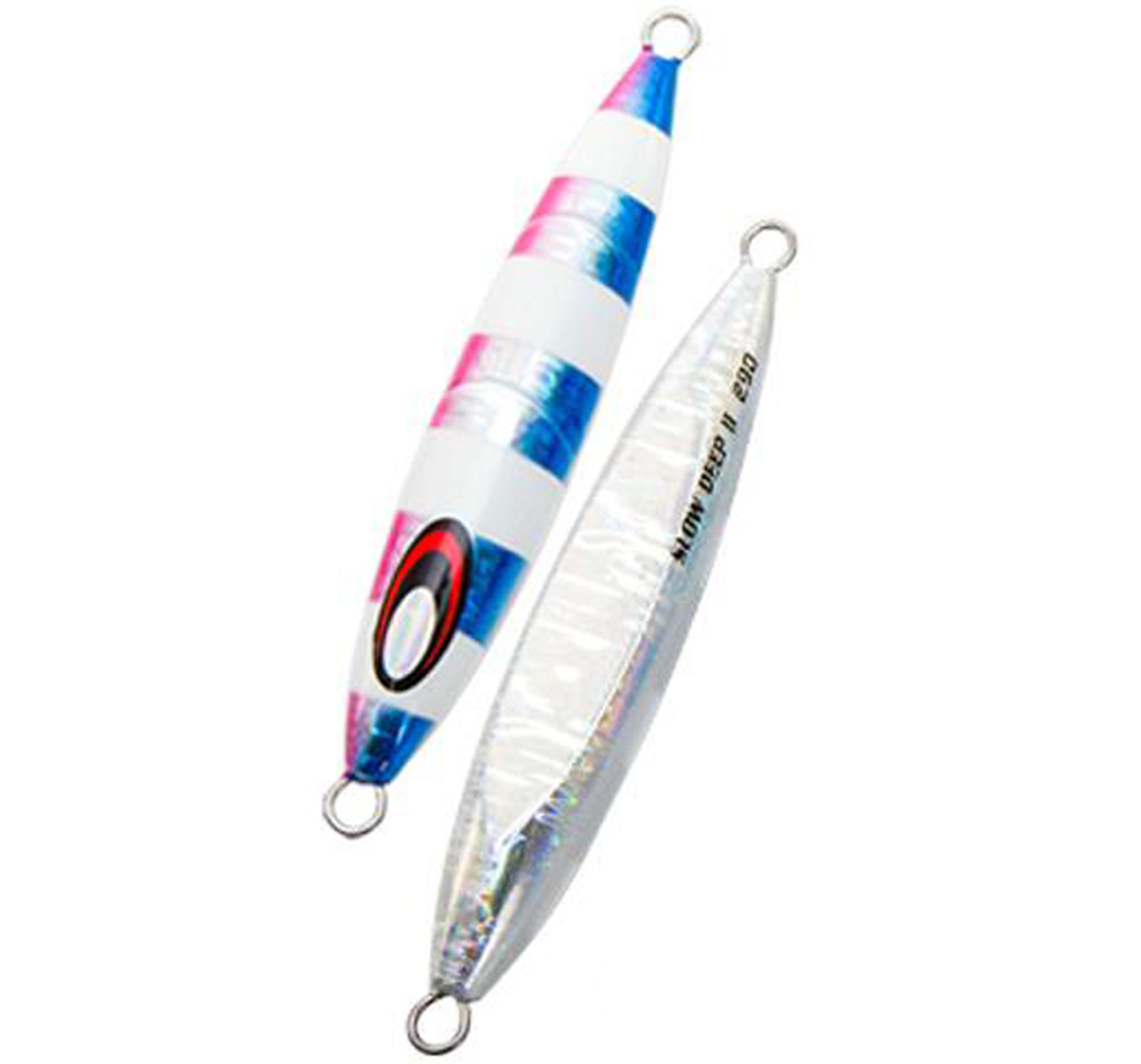 Hearty Rise Slow Deep II Fishing Jig (Color: Blue-Pink)