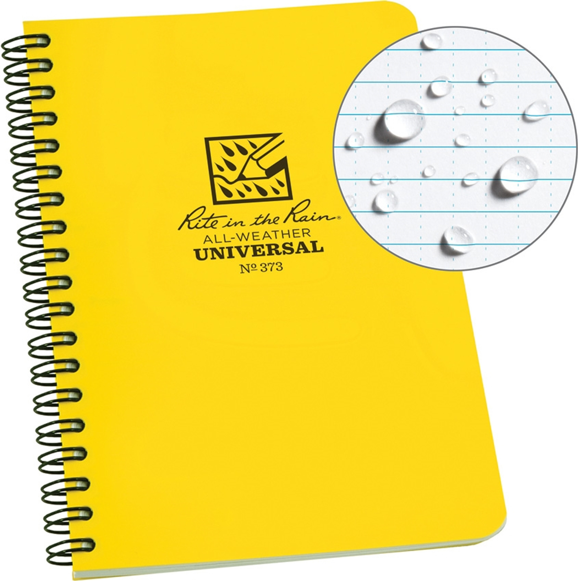Side Spiral Notebook Yellow RITR373