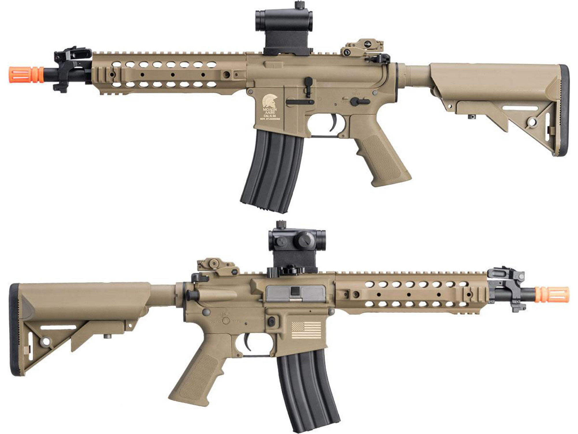 S&T Sportsline M4 RIS Airsoft AEG Rifle w/ G2 Micro-Switch Gearbox