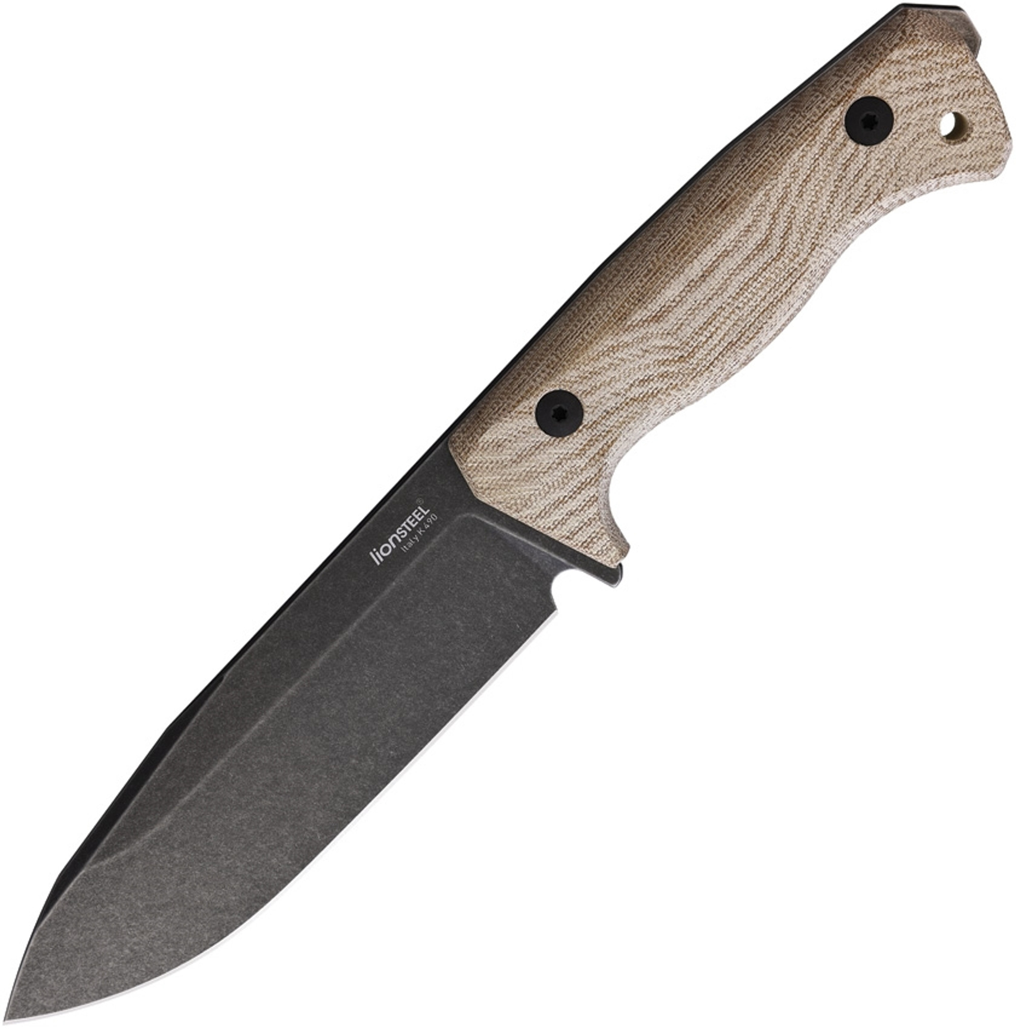 T6 Fixed Blade Black/Natural