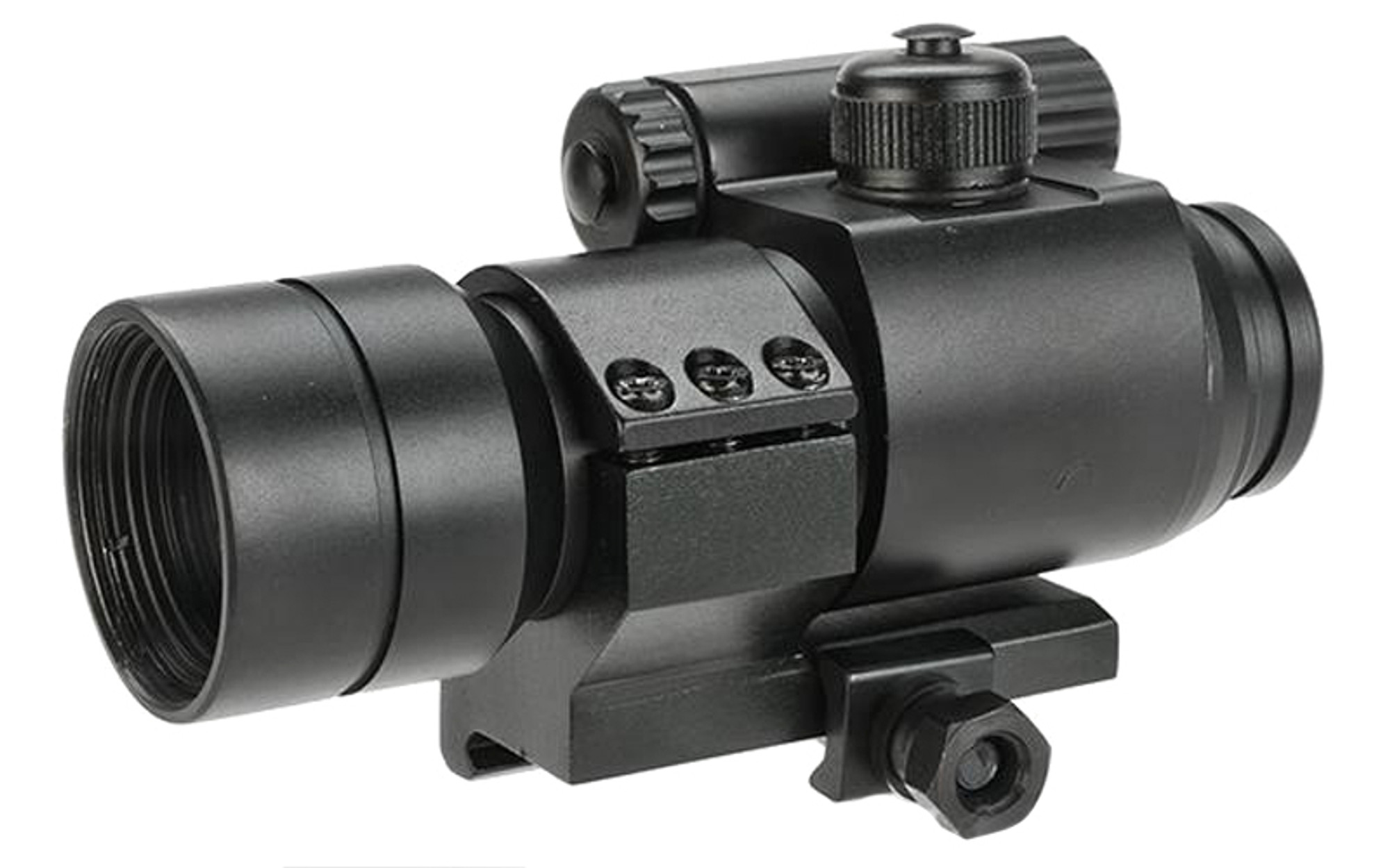 Matrix Military Type 1x30 Red & Green Dot Sight w/ QD Cantilever Mount (Model: Low Mount)