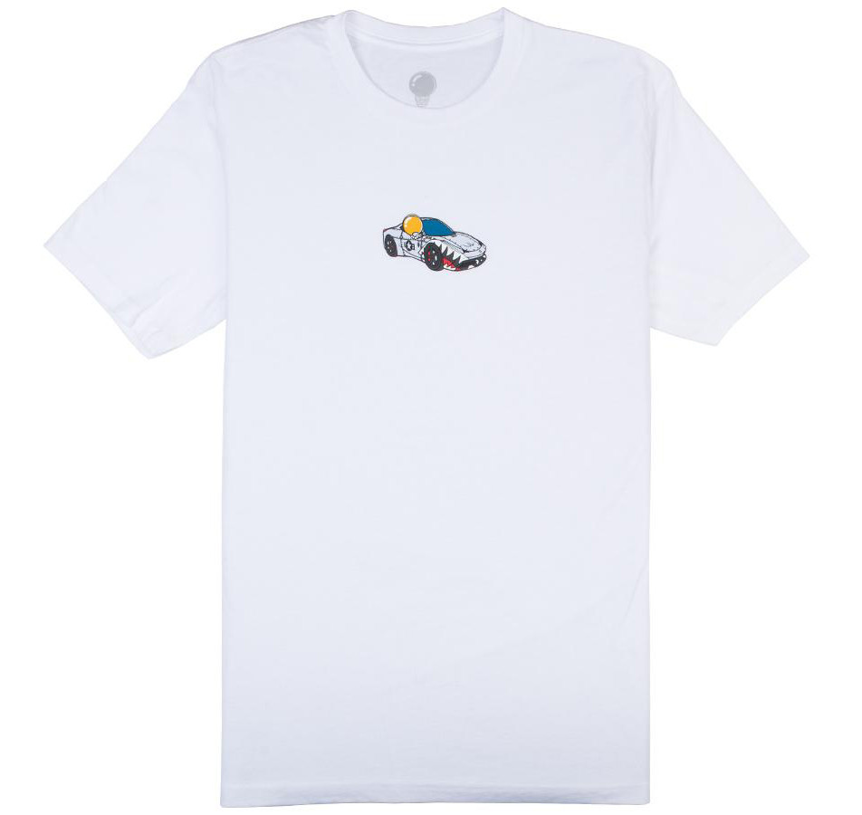 Aprilla Design APEX Car Series Short Sleeve Shirt (Type: 458 / White)