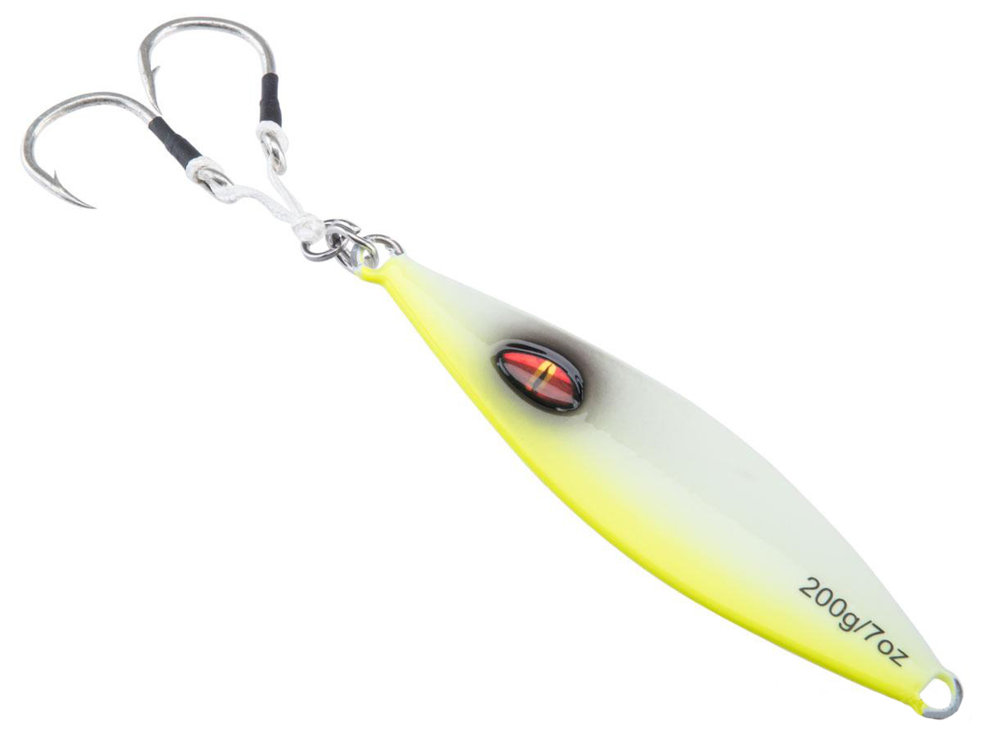 Battle Angler Phantom Fall II Fishing Jig (Color: Super Glow)