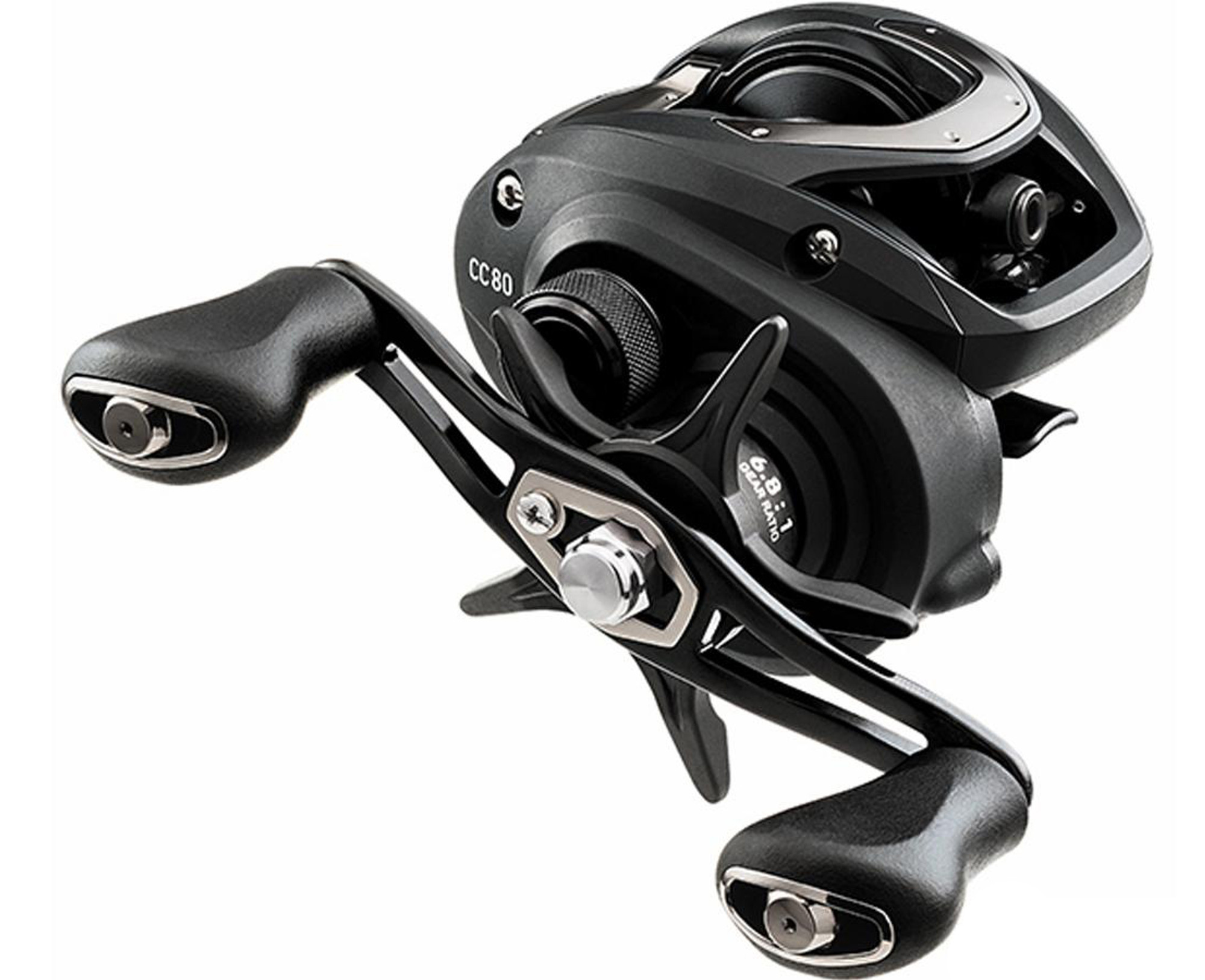 Daiwa Carbon / Composite CC80 Fishing Reel (Color: Black)