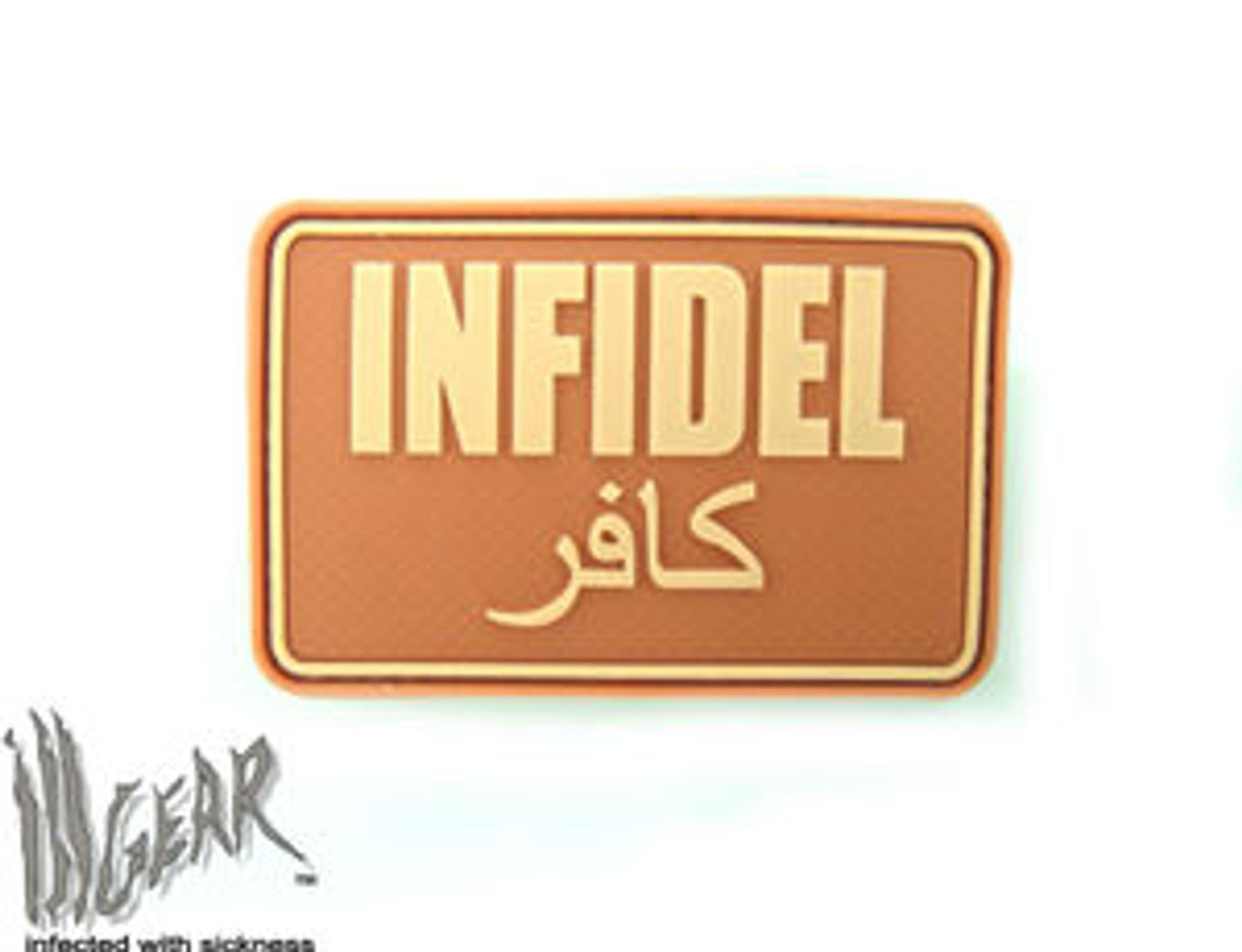 Infidel PVC - Desert - Morale Patch