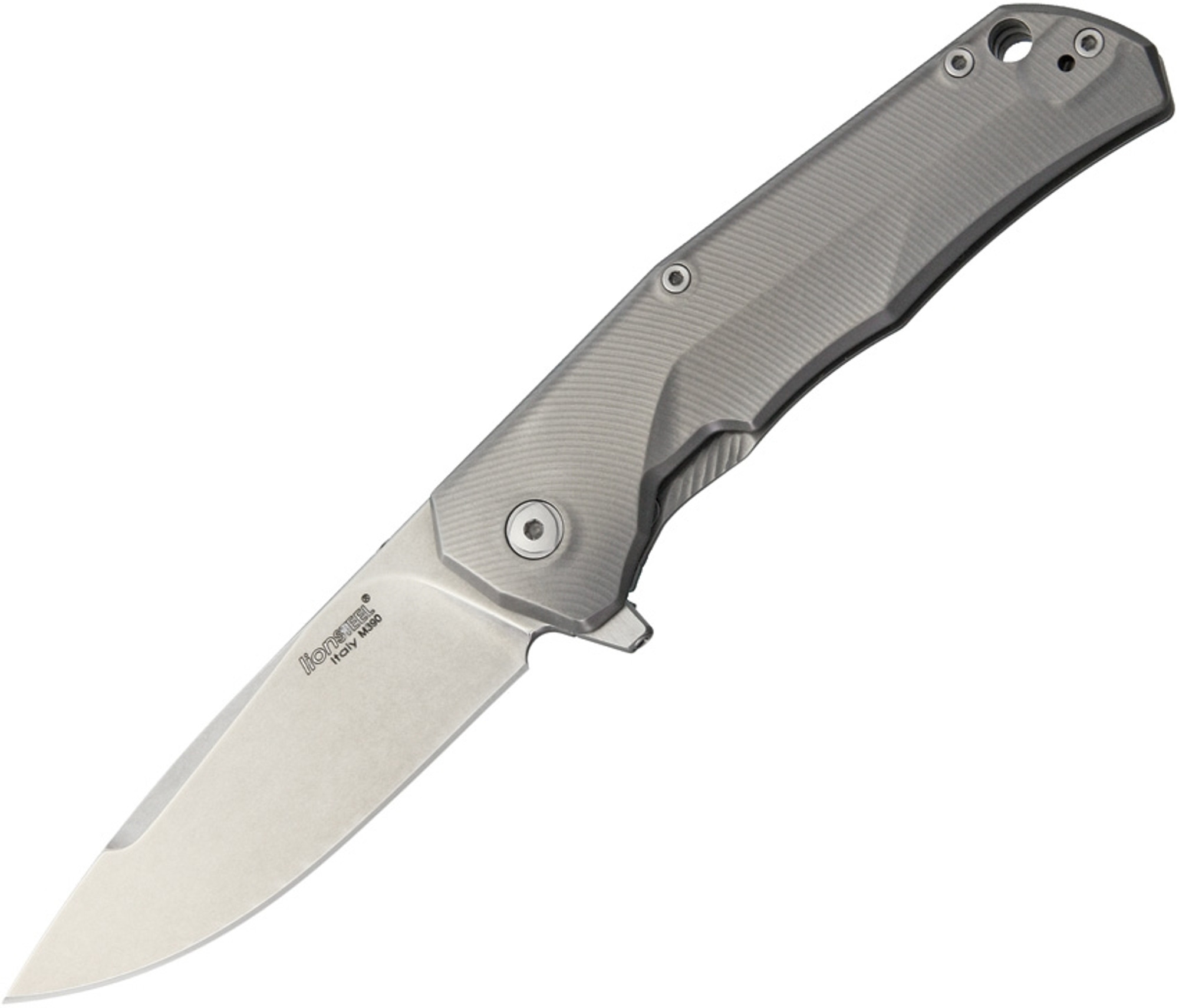 TRE Titanium Framelock Gray