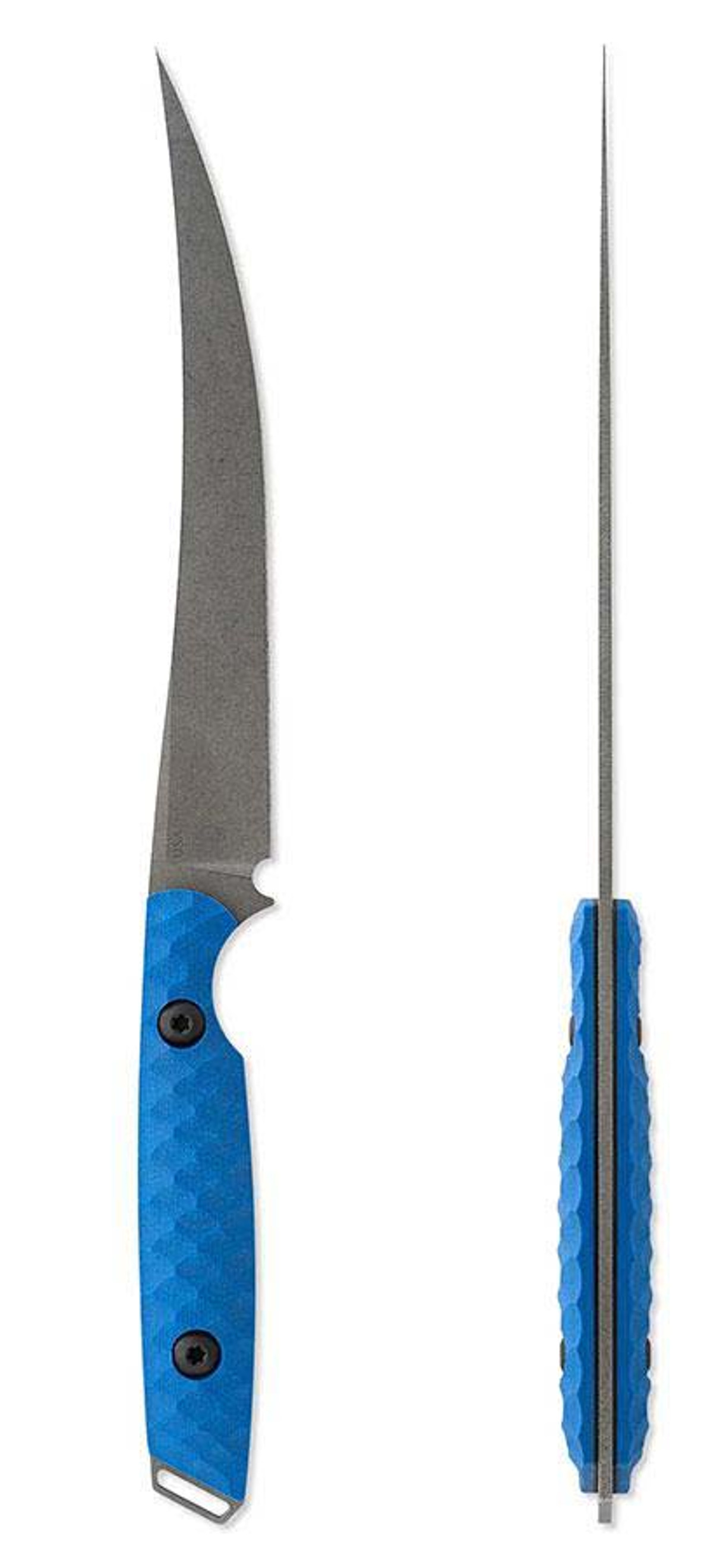 Toor Knives "Avalon" Fixed Blade Fillet Knife (Color: Leviathan Blue)