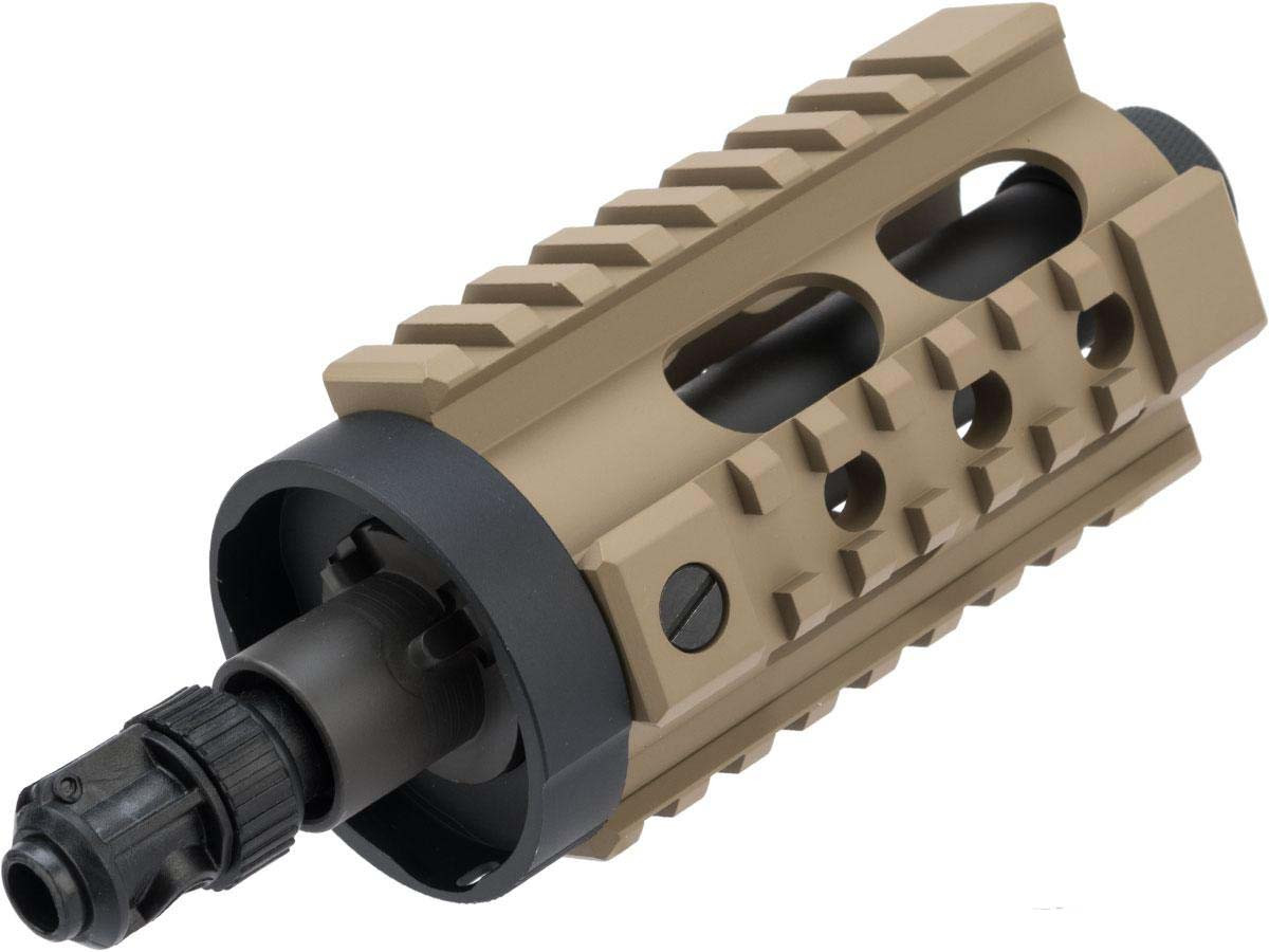 ARES Quick-Change Handguard Rail System for M45 Series Airsoft AEGs (Color: Dark Earth)