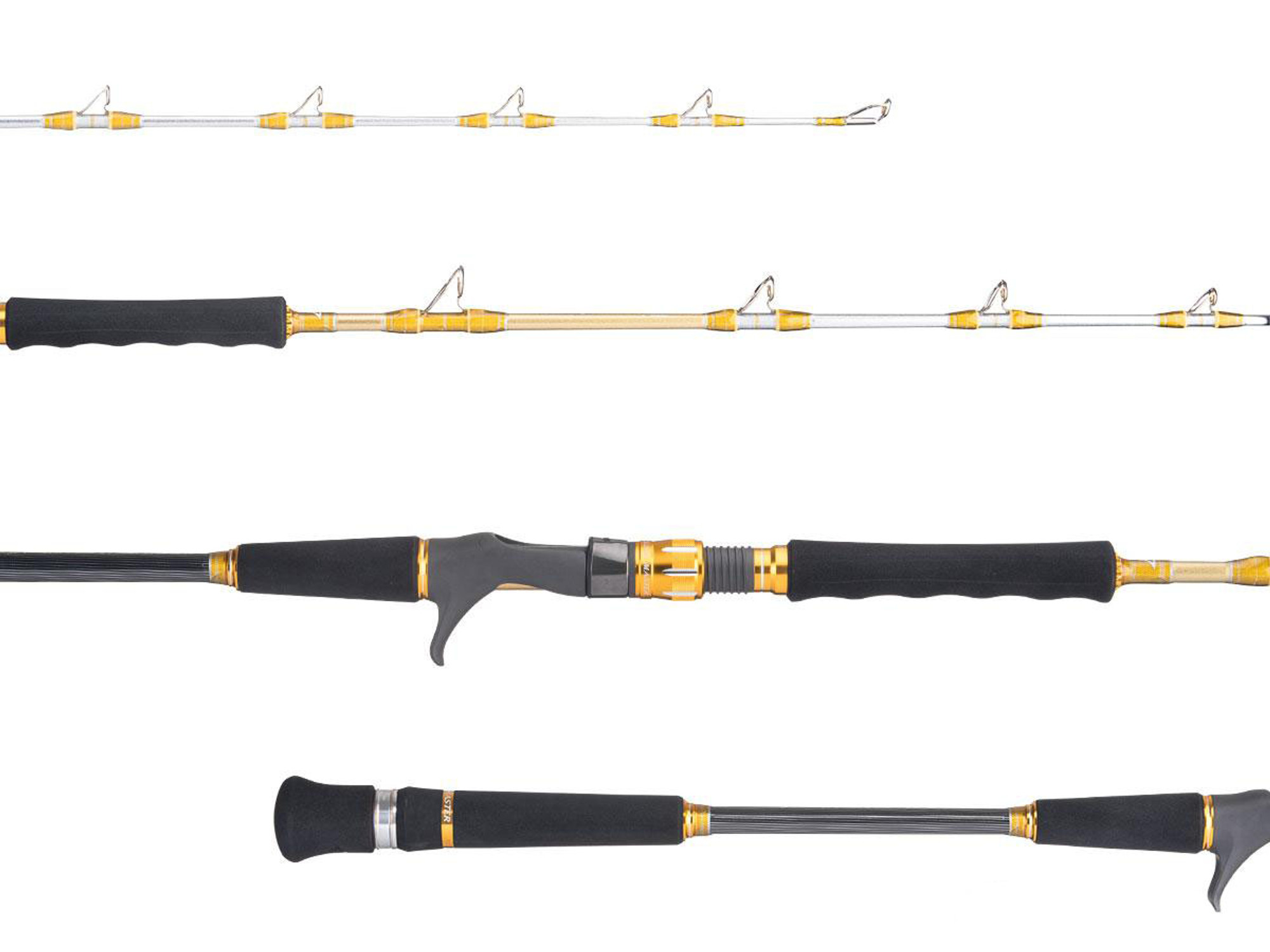 Jigging Master Titanium Star Monster Game Limited Sniper Bait Casting Fishing Rod (Model: 52BL)