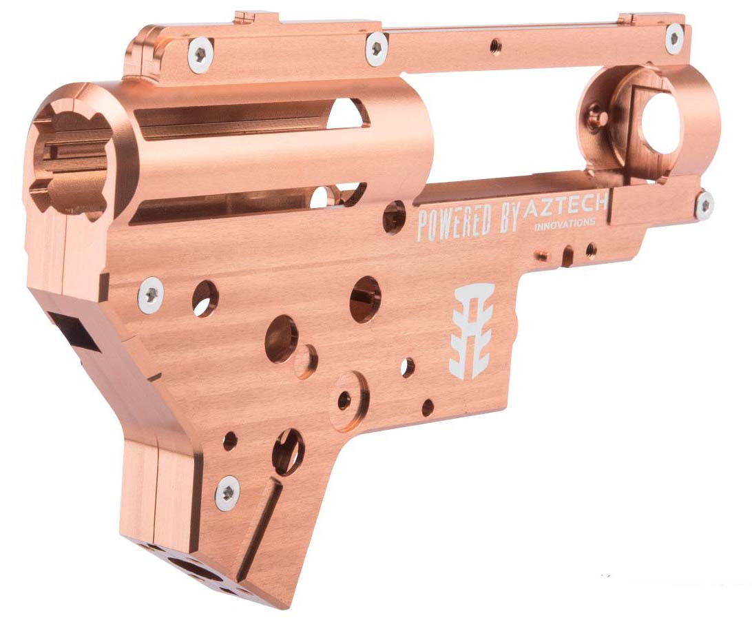 Aztech Innovations Scythe CNC 7075 Aluminum Gearbox for M4/M16 Gel Ball ...