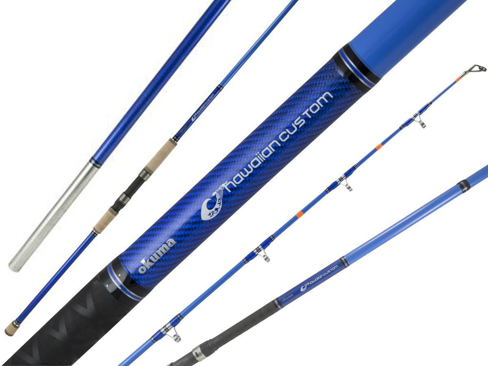 Okuma Hawaiian Custom Fishing Rod (Model: Spinning / 10'7 M-MF) - Hero  Outdoors