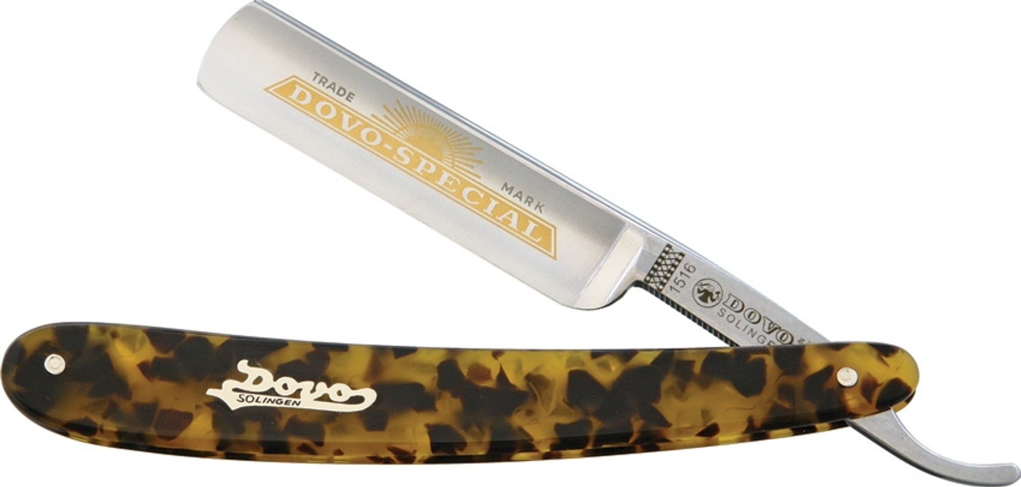 Dovo Special Straight Razor - Tortoise Shell 