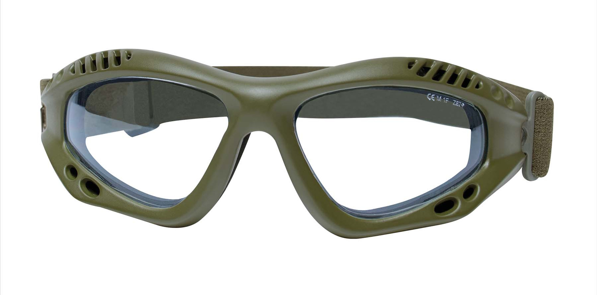 Rothco ANSI Rated Tactical Goggles - Olive Drab/Clear