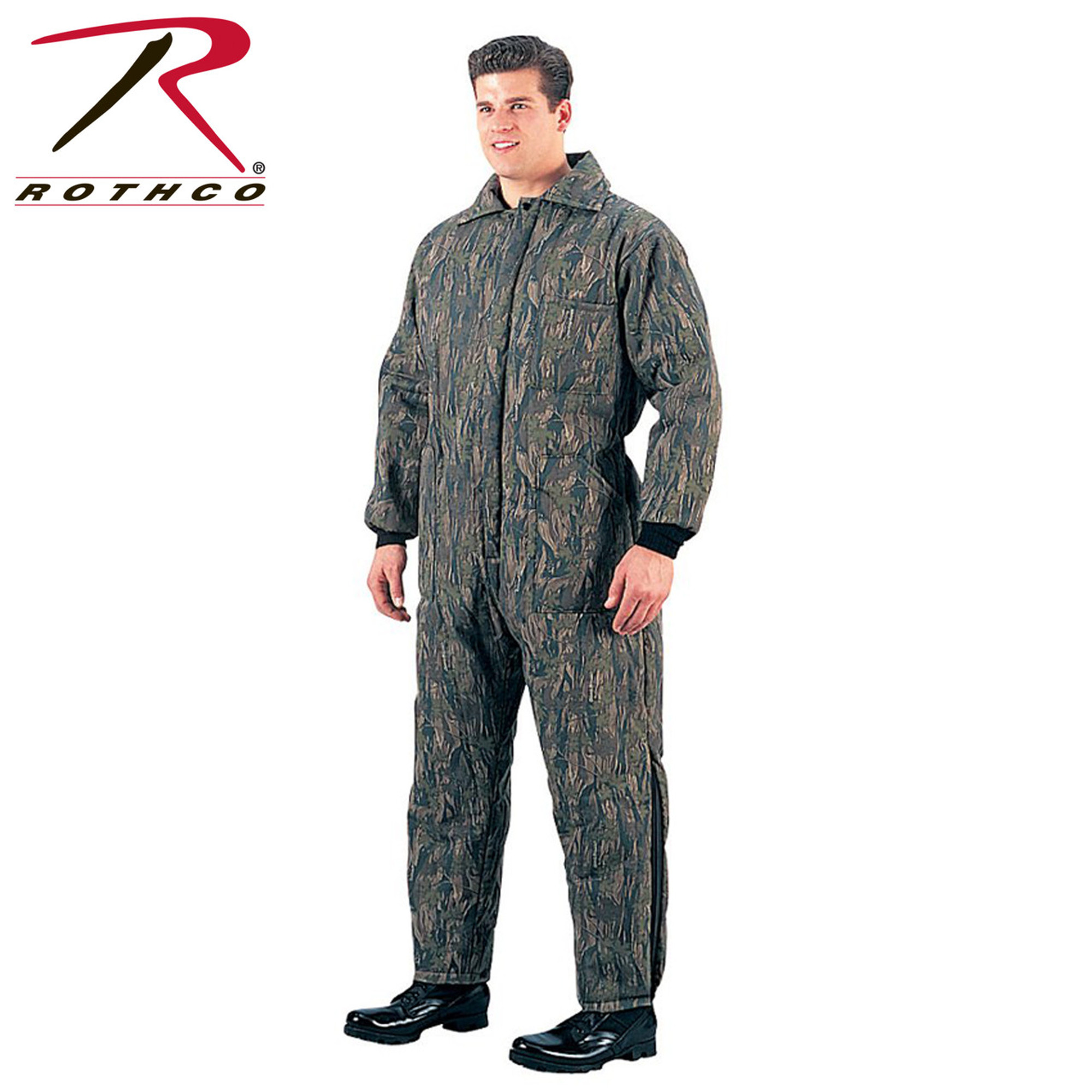 Rothco Insulated Coveralls - Smokey Branch Camo 