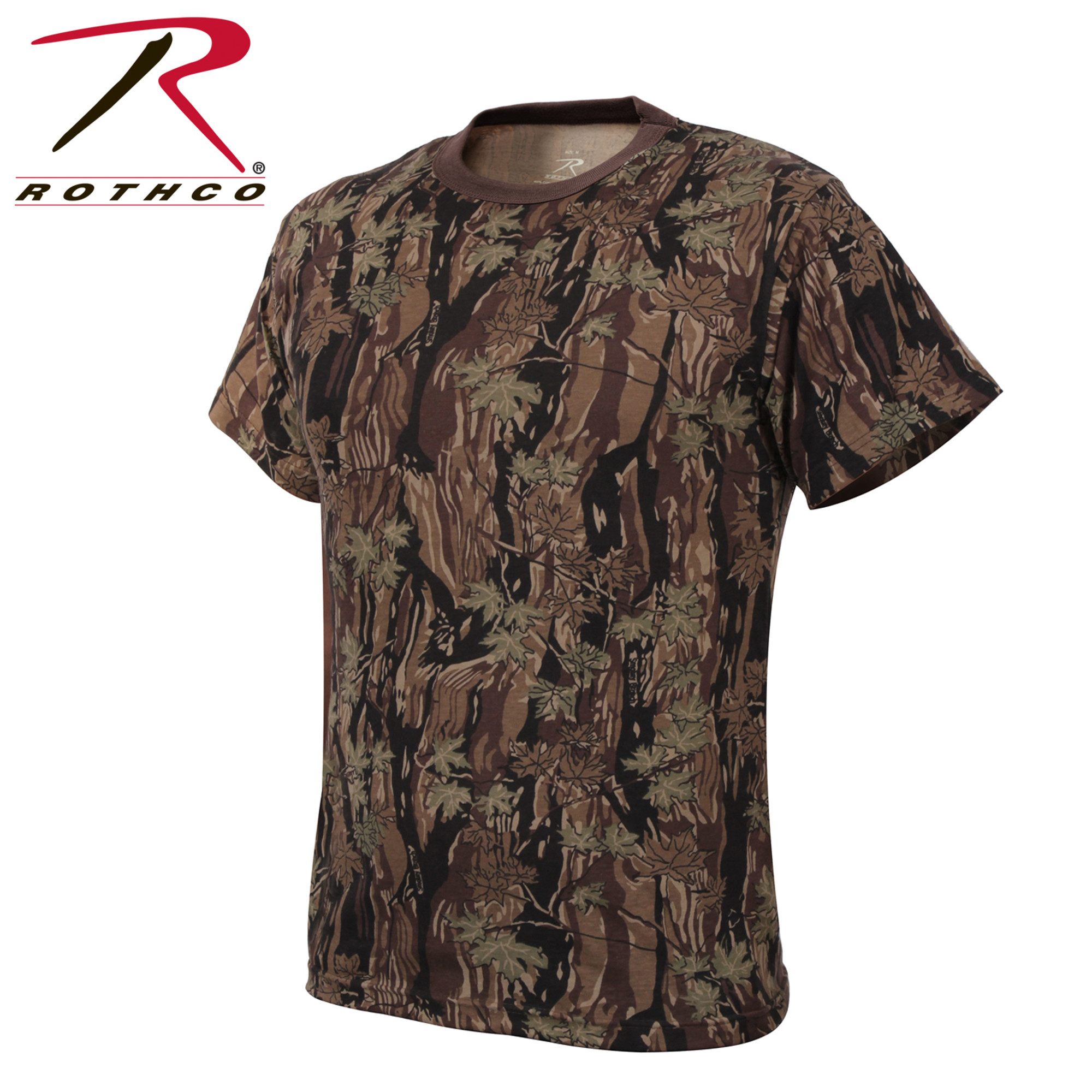 Rothco Color Camo T-Shirts - Smokey Branch Camo