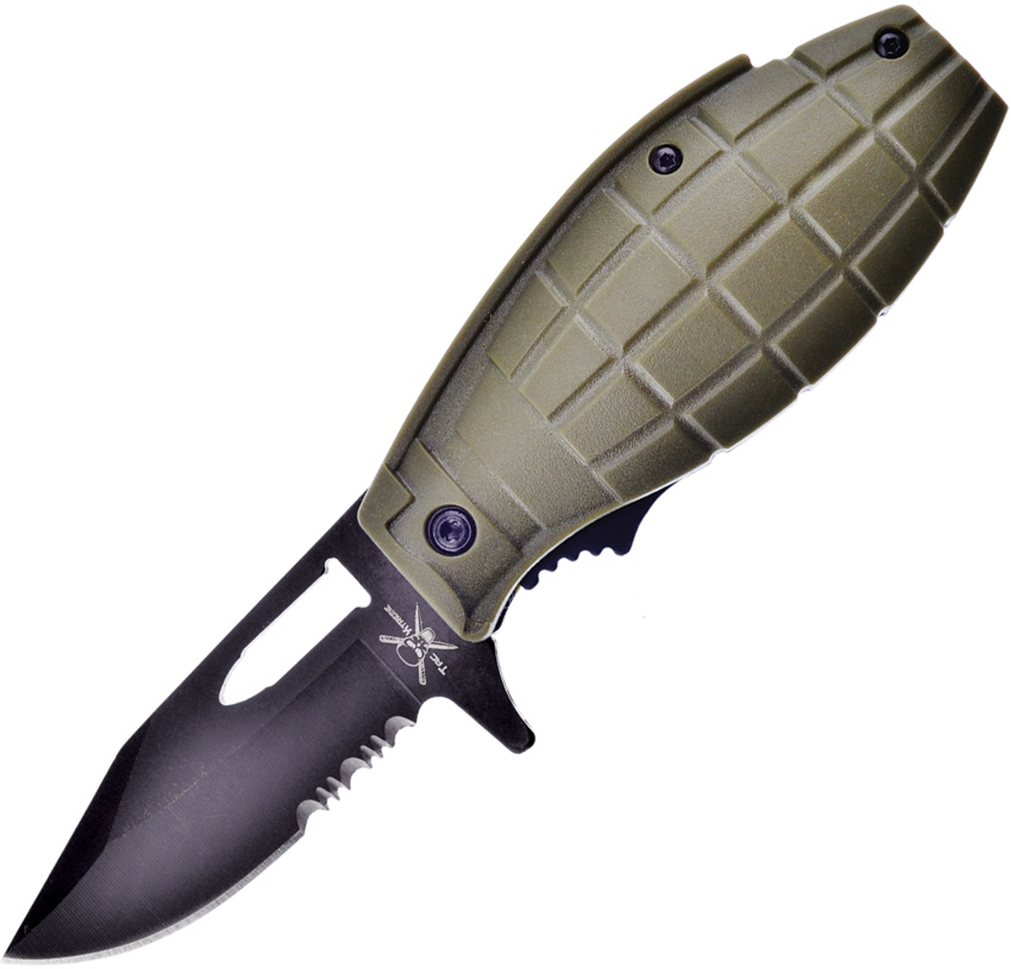 Grenade Linerlock A/O Green