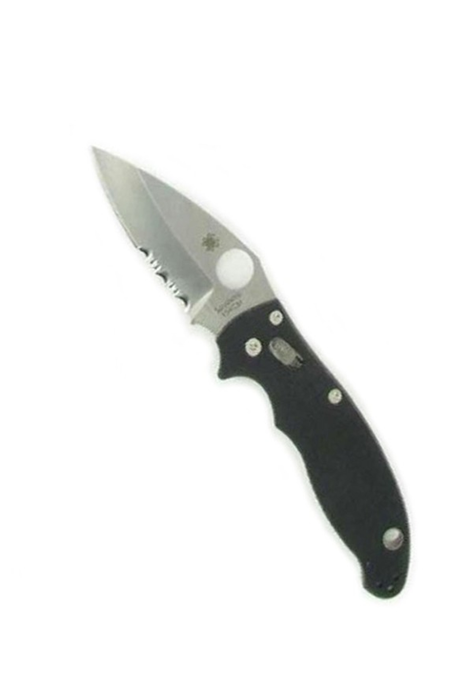 Spyderco Manix2 Black G-10 Combination Edge