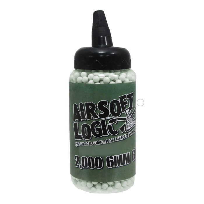 Airsoft Logic 0.25G TRACER BB (2000CT Bottle) Green