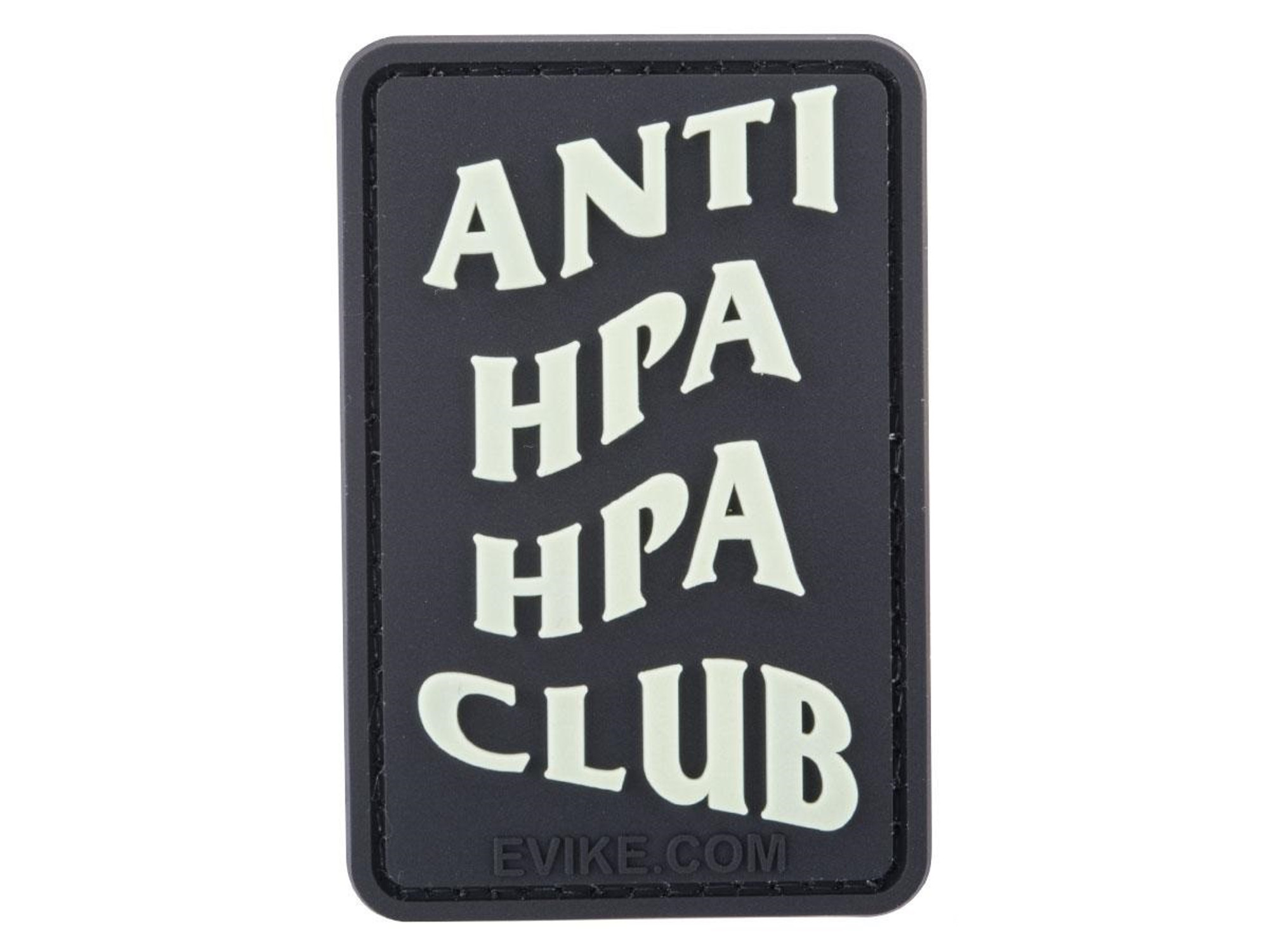 "Anti HPA" Glow in the Dark PVC Morale Patch