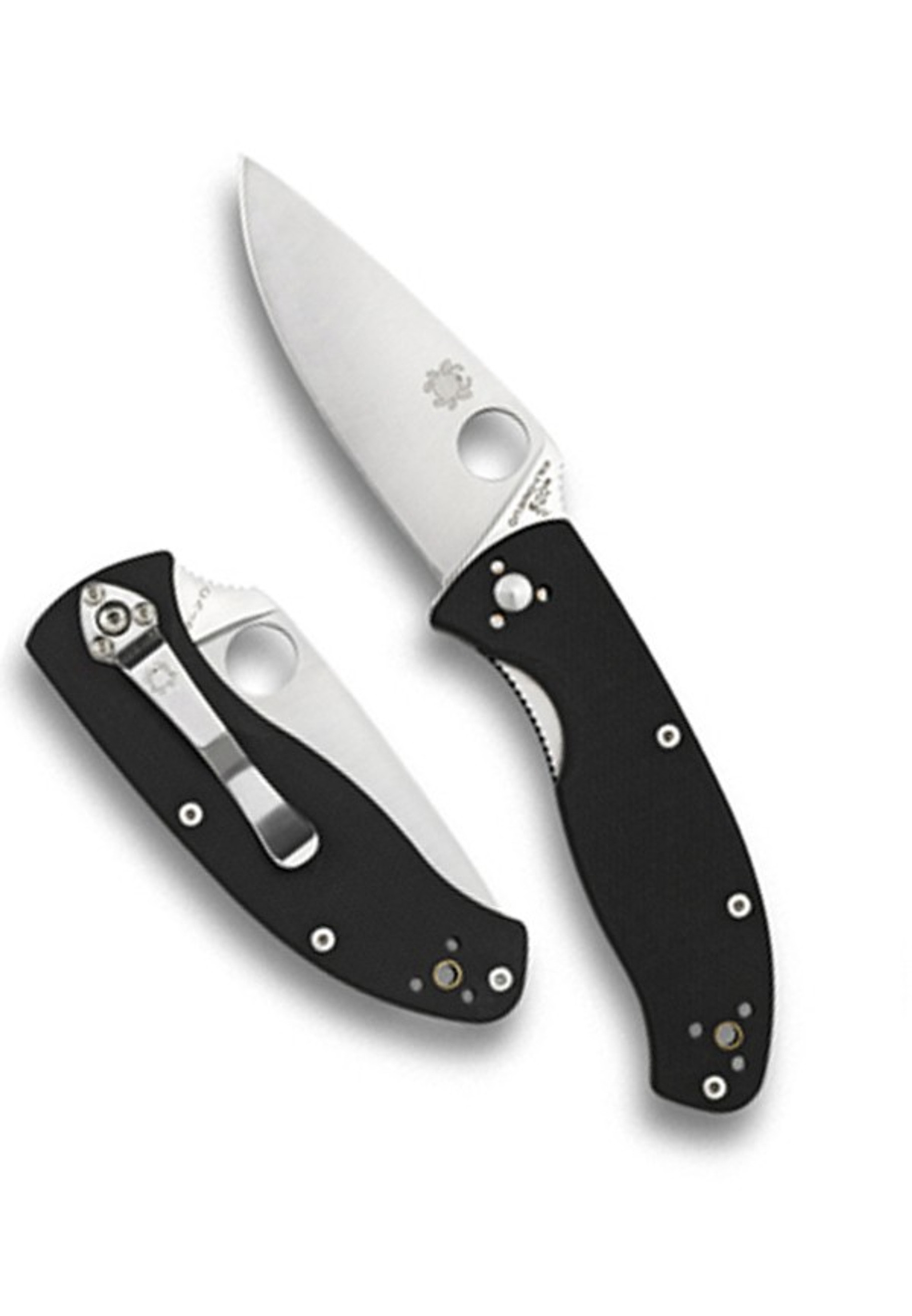 Spyderco Tenacious G-10 Combination Edge Folding Knife