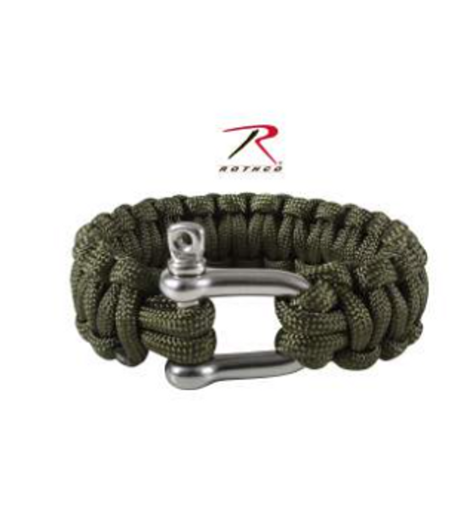 Rothco Paracord Bracelet With D-Shackle