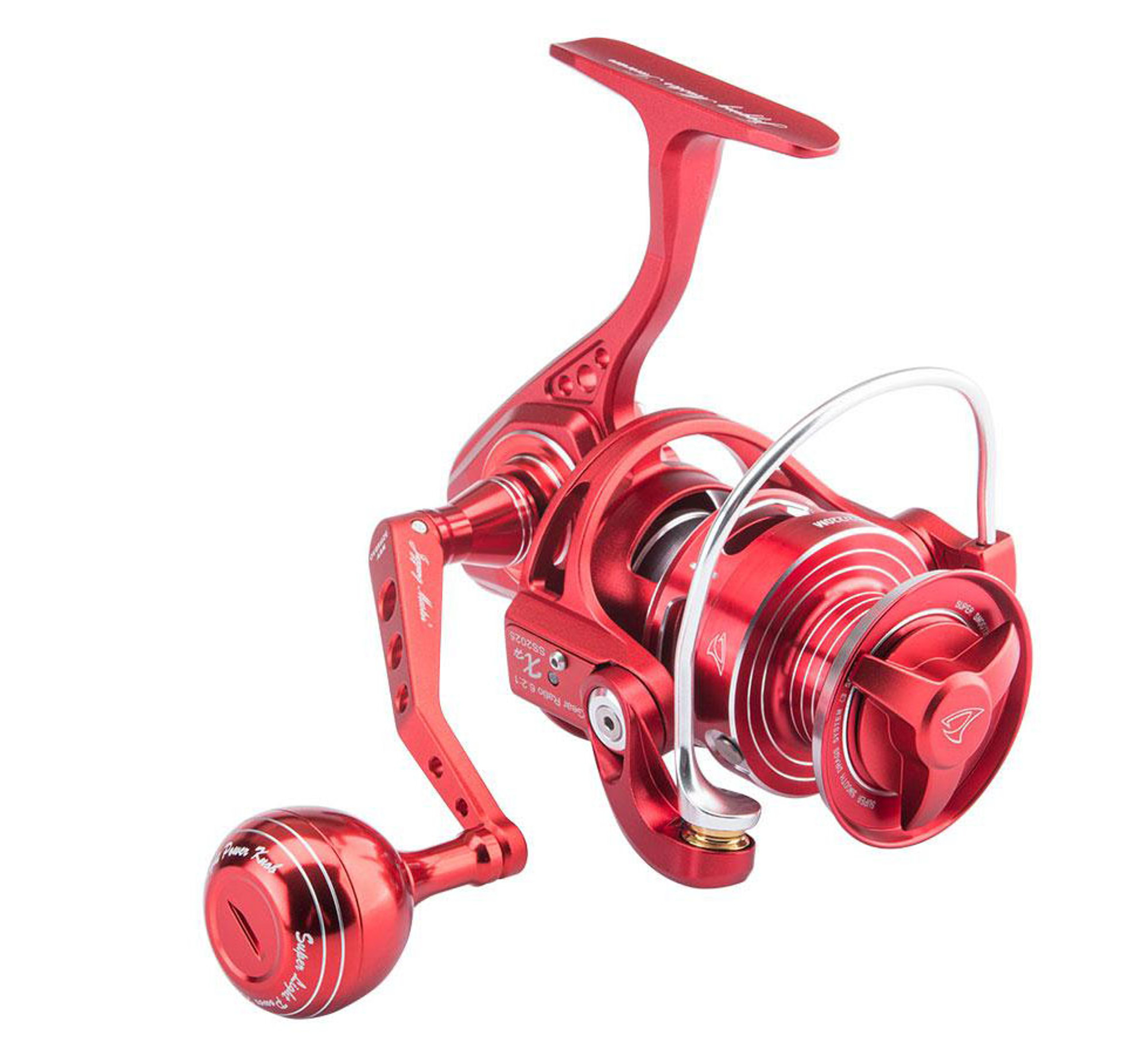 Jigging Master JM Super Star Spinning Reel (Model: 3000XH / Red