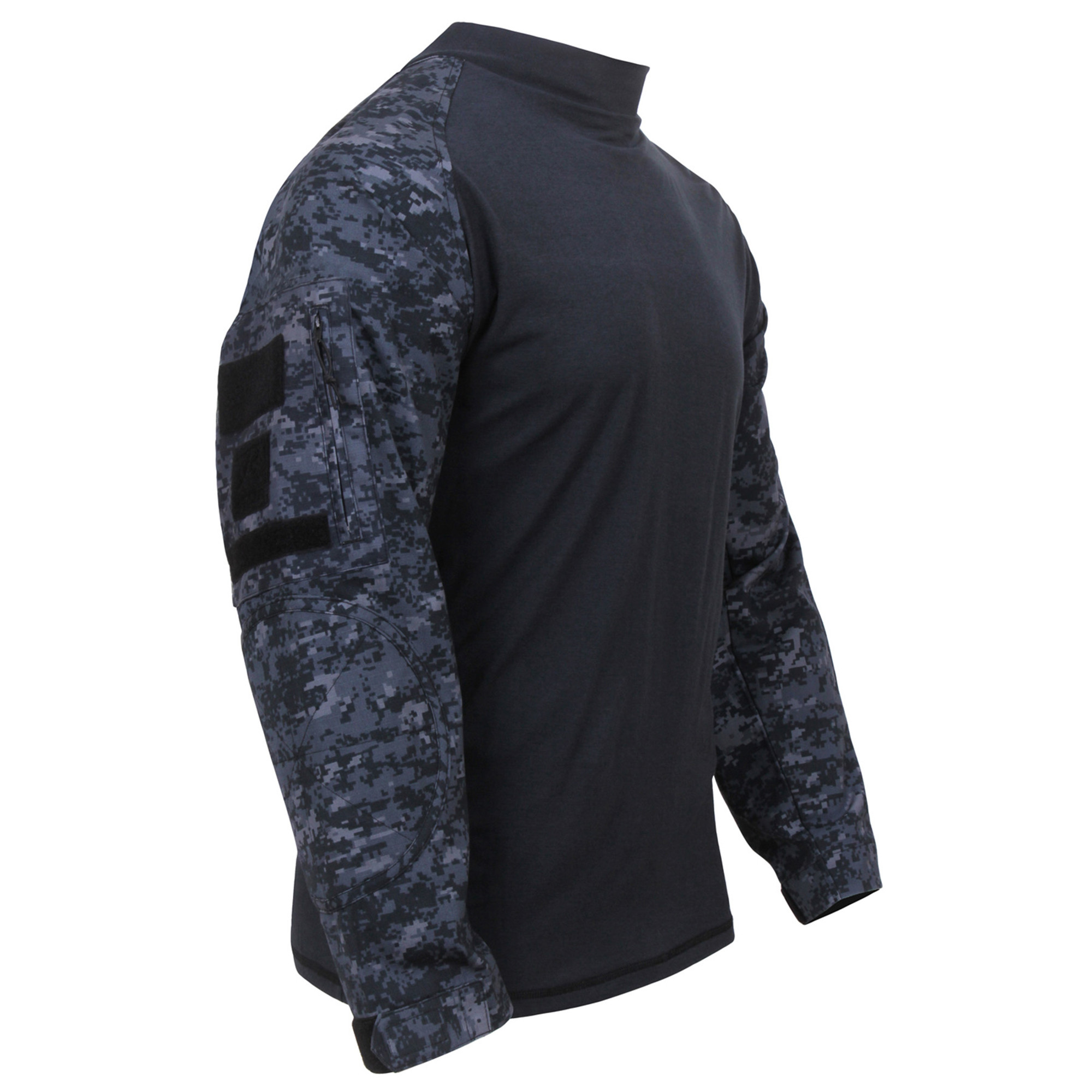 Rothco Tactical Airsoft Combat Shirt  - Midnight Digital Camo