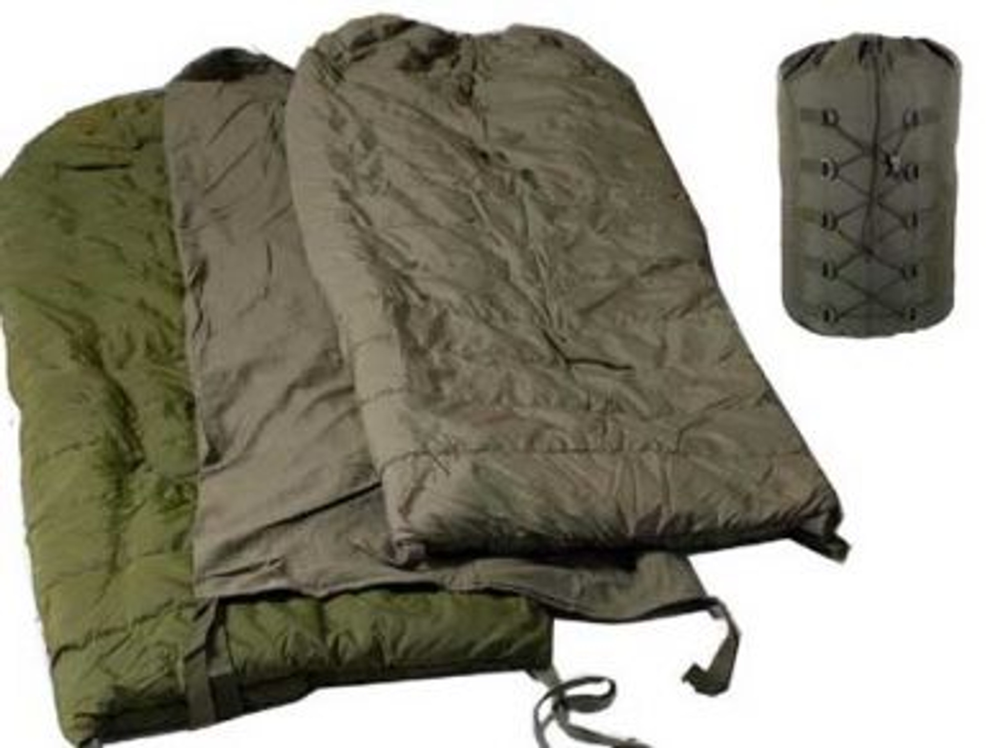 Canadian Armed Forces 8 Piece Sleeping System w/Bivy Bag/Bug Bar/Mattress/Ground Sheet - As Is