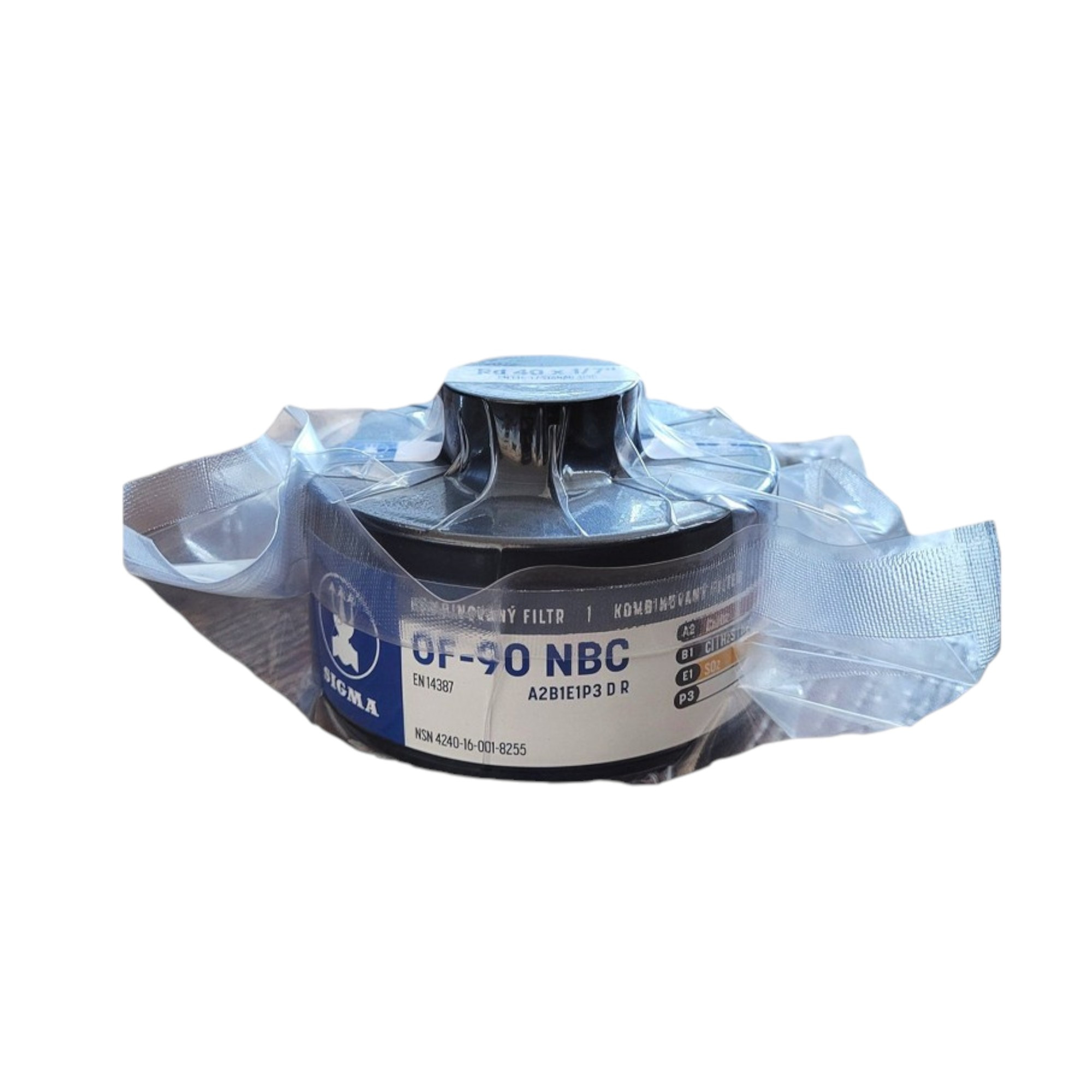 Nato OF-90 NCB Gas Mask Filter VACUUM SEALED