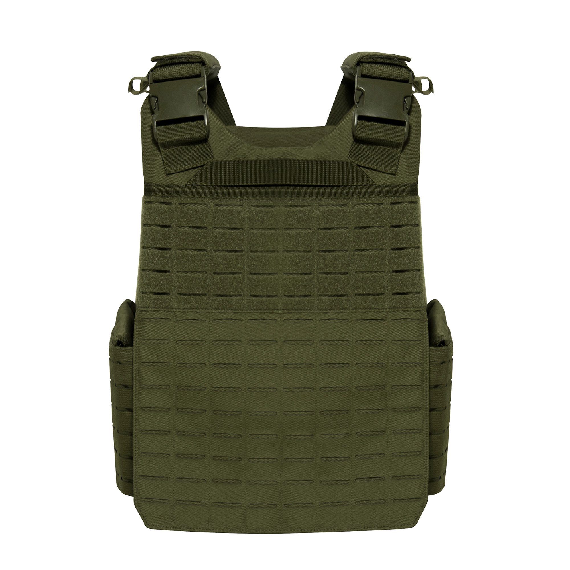 Rothco Laser Cut MOLLE Plate Carrier Vest - Olive Drab