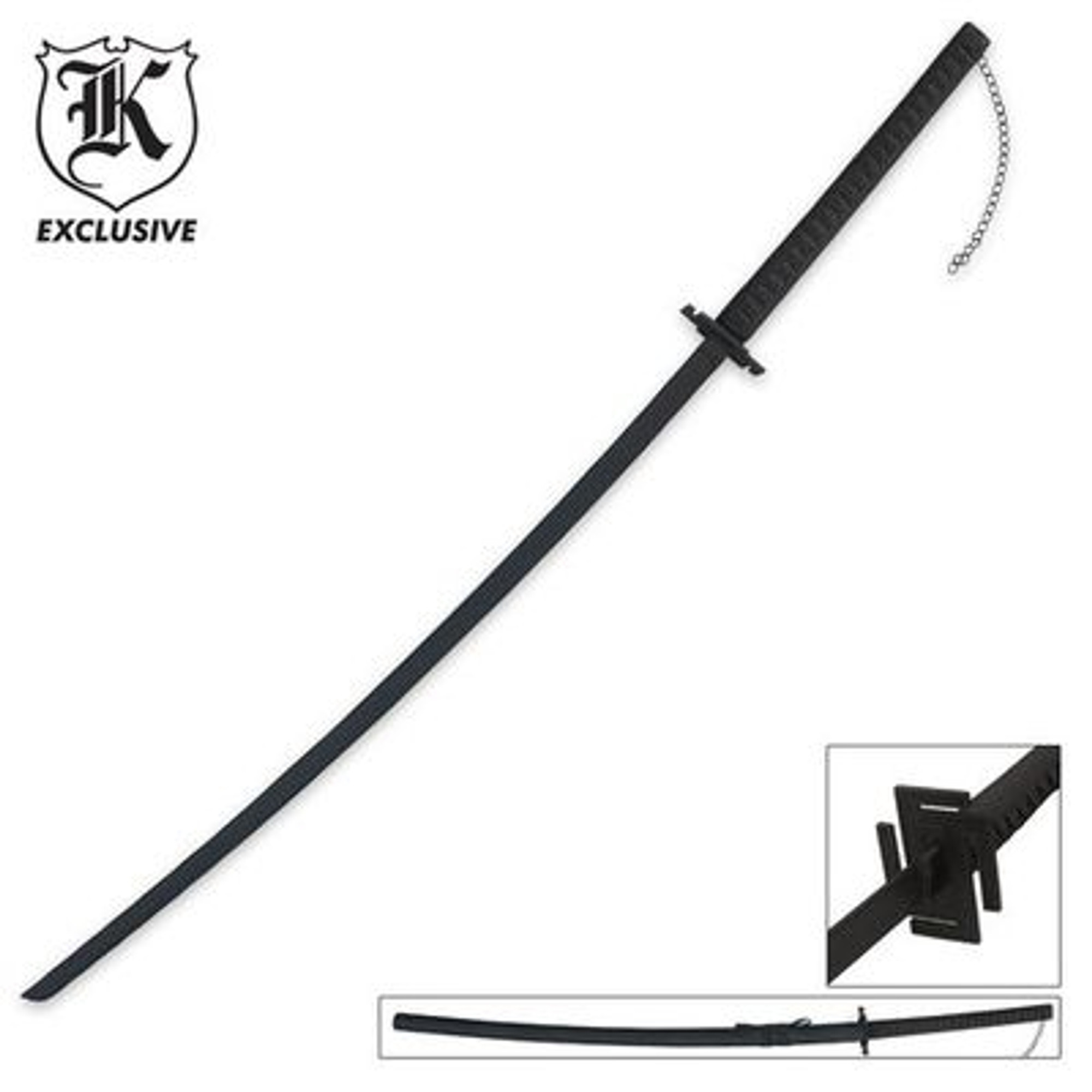 Midnight Warrior Black Katana