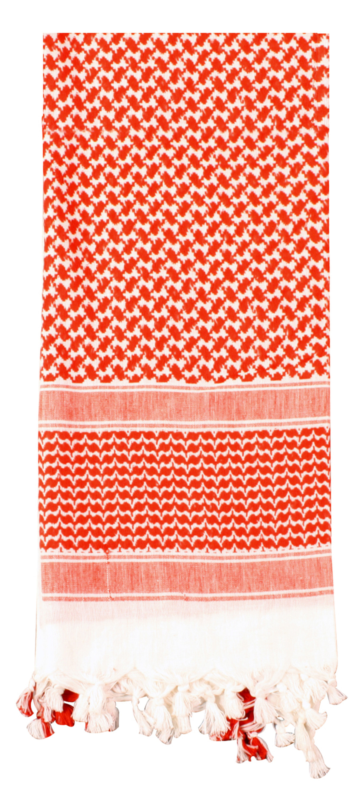 Rothco Shemagh Tactical Desert Keffiyeh Scarf - Red/White