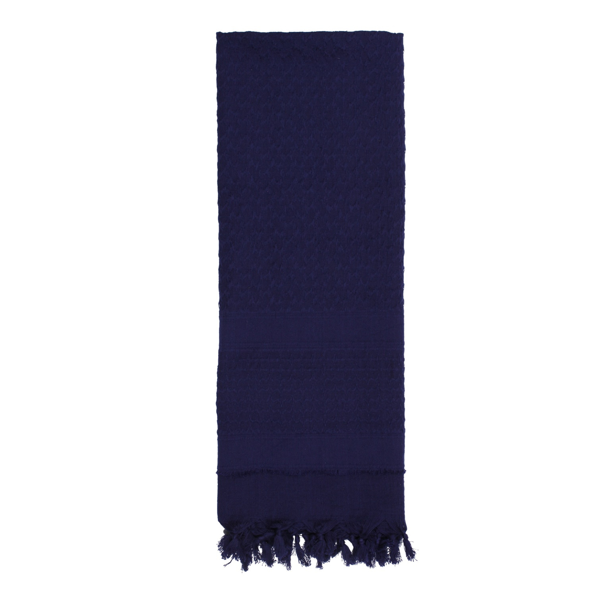 Rothco Solid Color Shemagh Tactical Desert Keffiyeh Scarf - Navy Blue