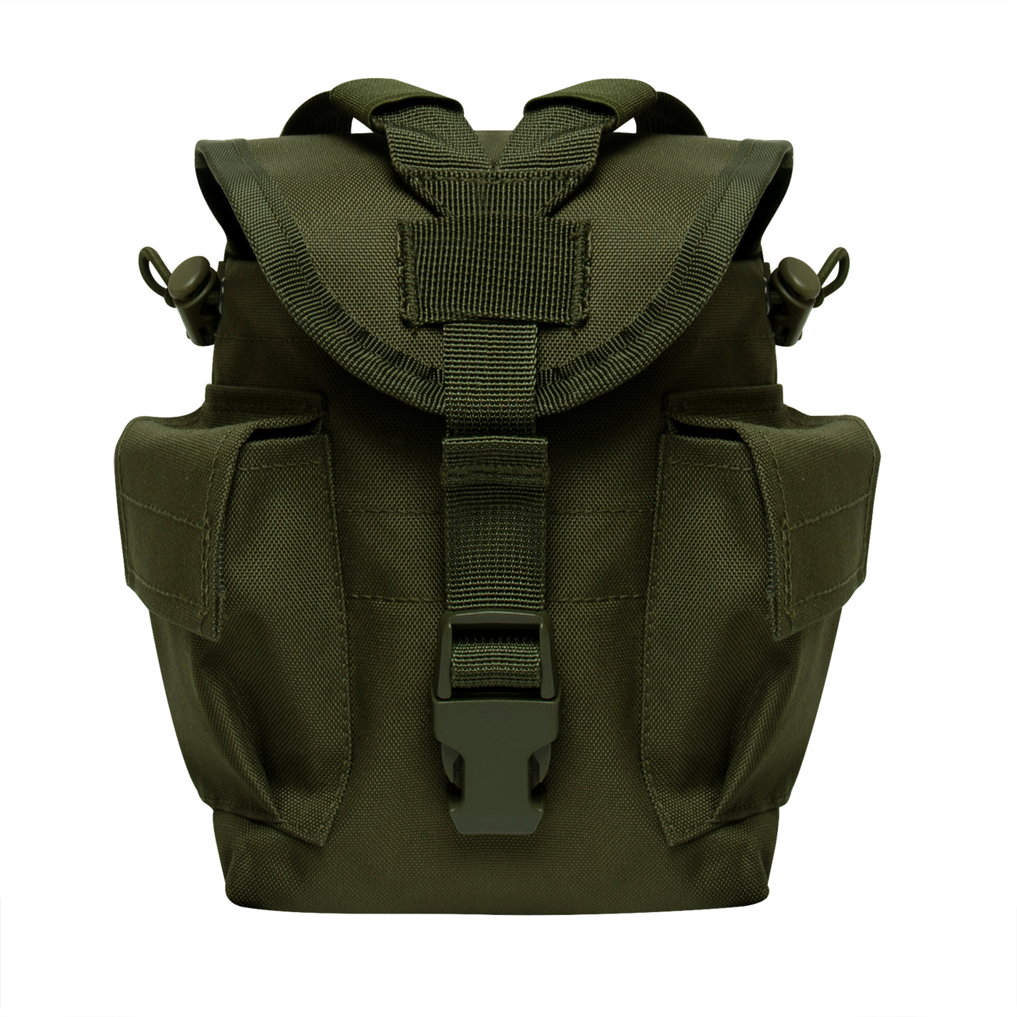 Rothco MOLLE II Canteen & Utility Pouch - Olive Drab