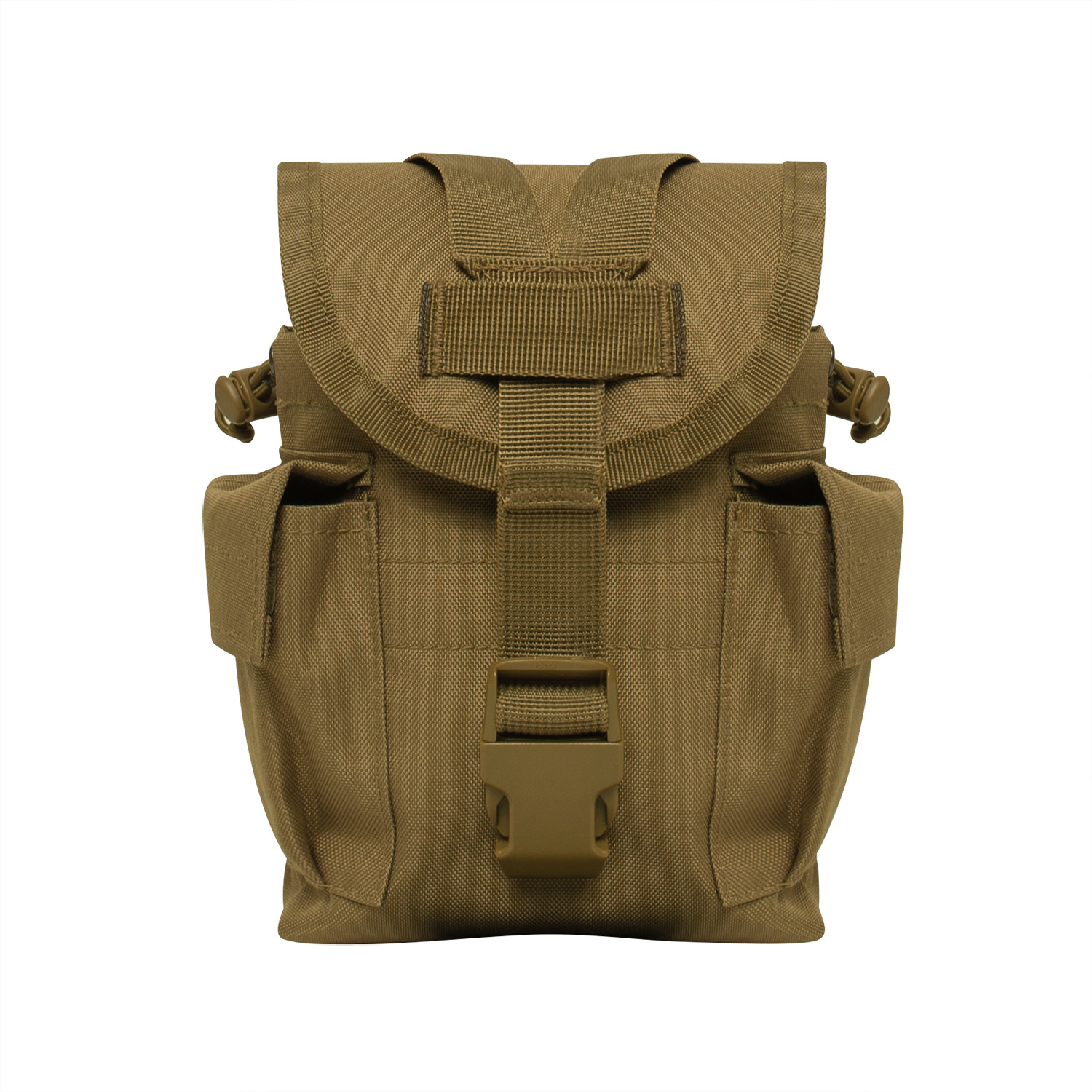 Rothco MOLLE II Canteen & Utility Pouch - Coyote Brown